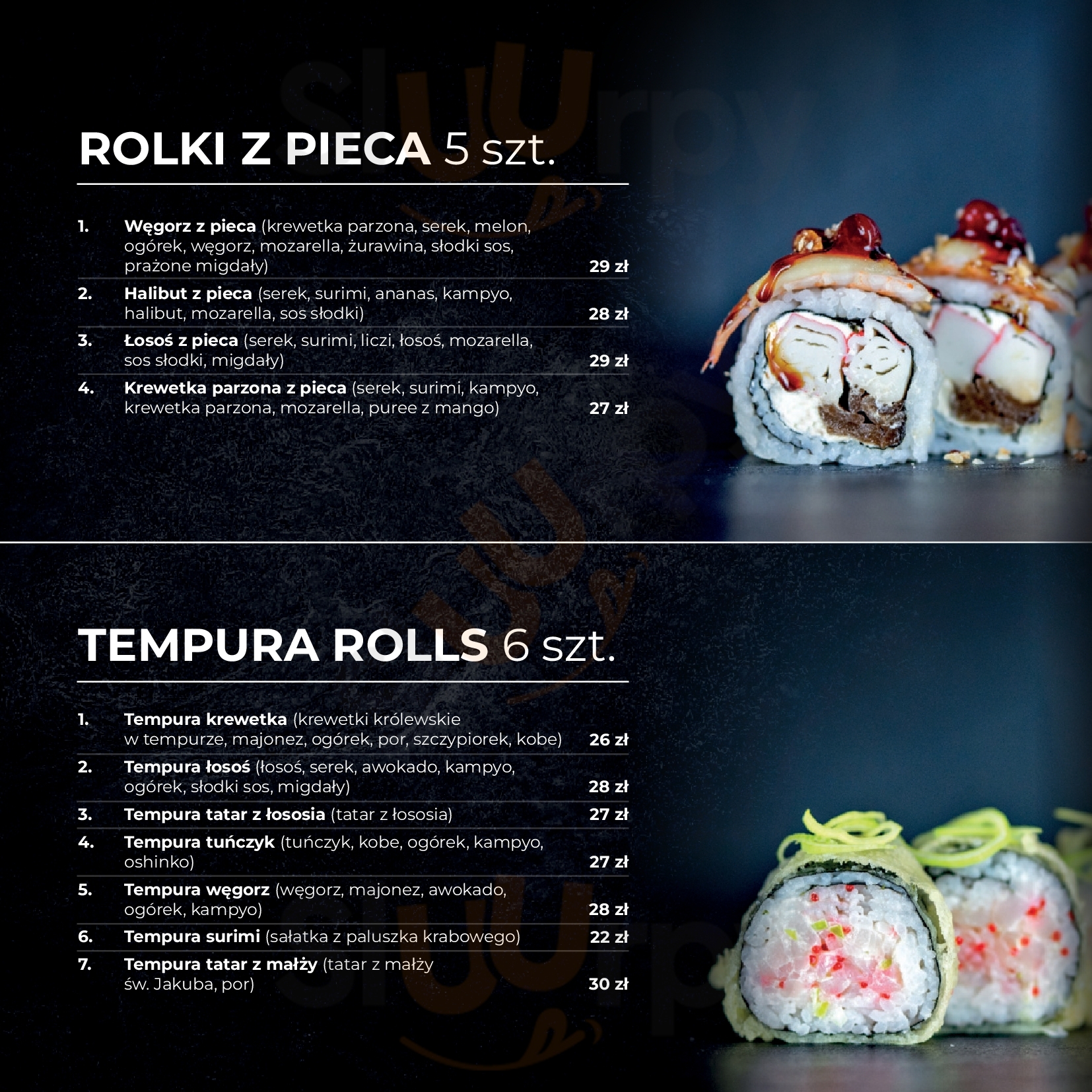 Okami Sushi Menu Delivery【Menu & Prices】Guadalajara