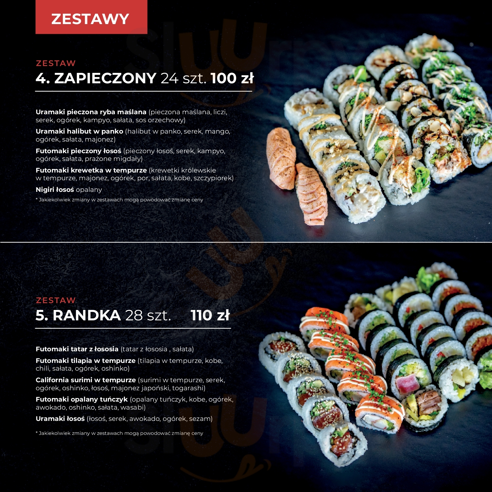 Okami Sushi Menu Delivery【Menu & Prices】Guadalajara