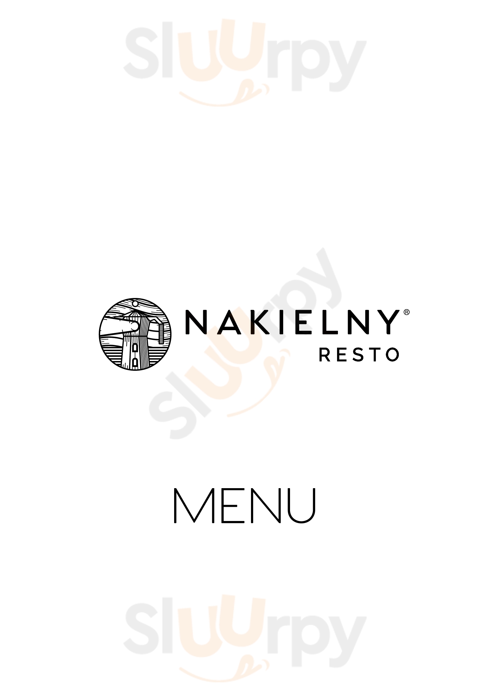 Nakielny Katowice Menu - 1