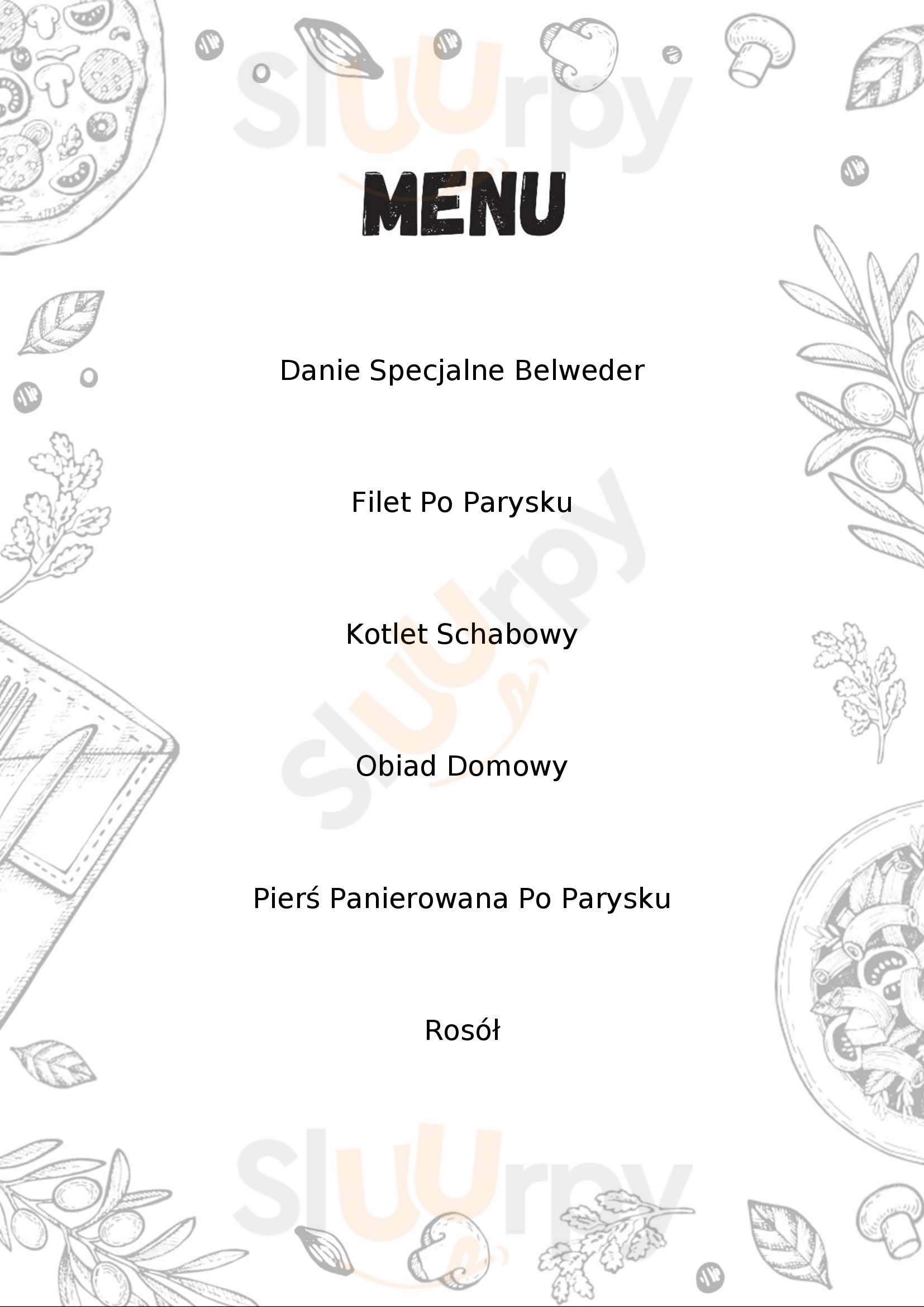 Jadłodajnia Kmicic Częstochowa Menu - 1