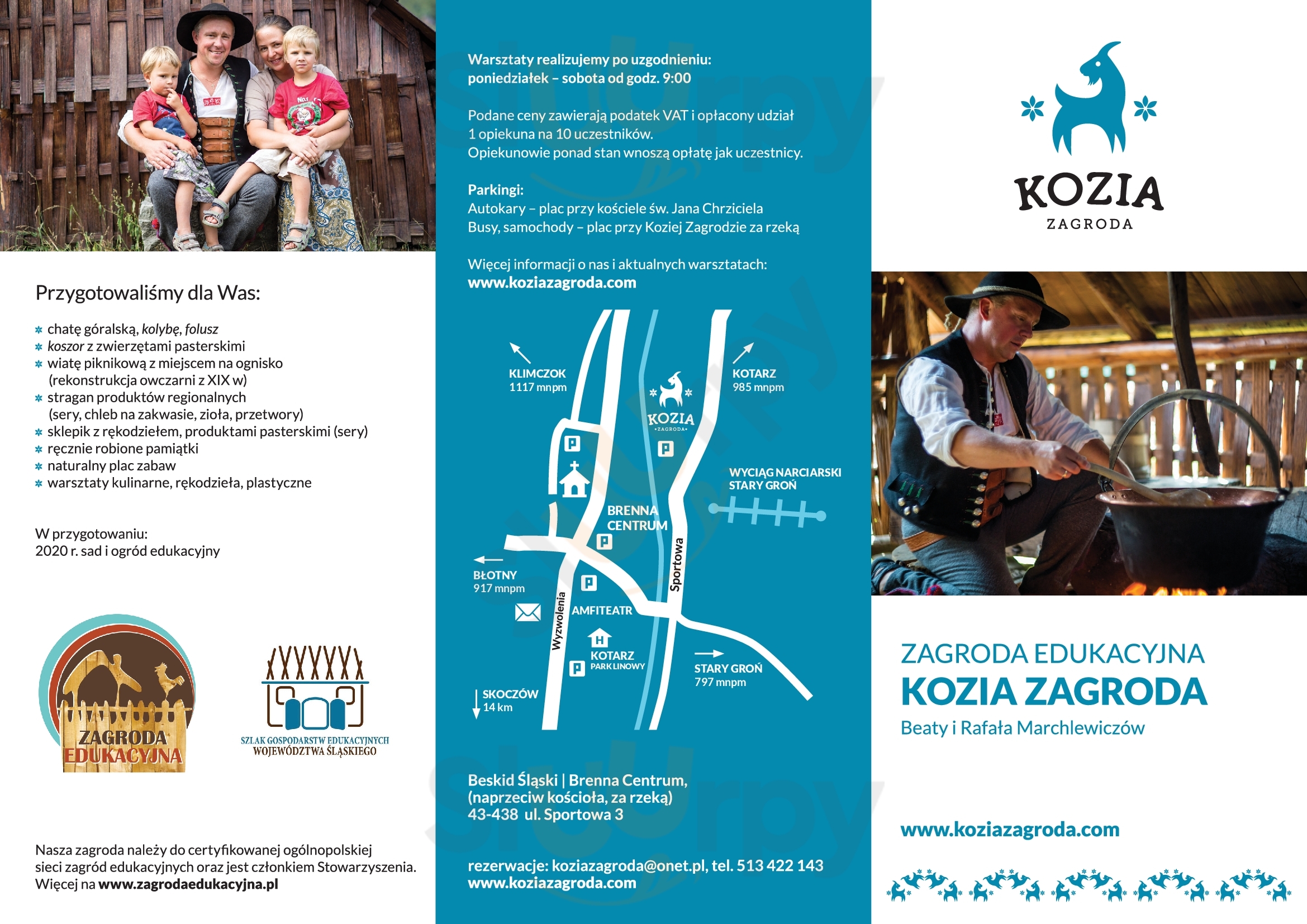 Kozia Zagroda Brenna Menu - 1