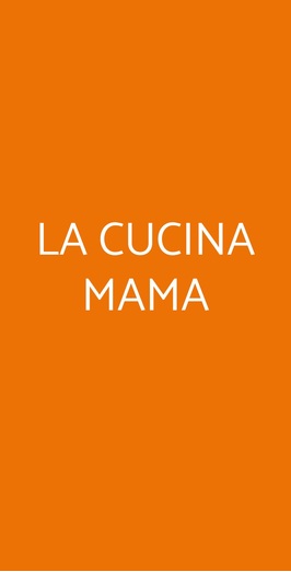 La Cucina De Mamà - De Miguel Trujillo, Firenze