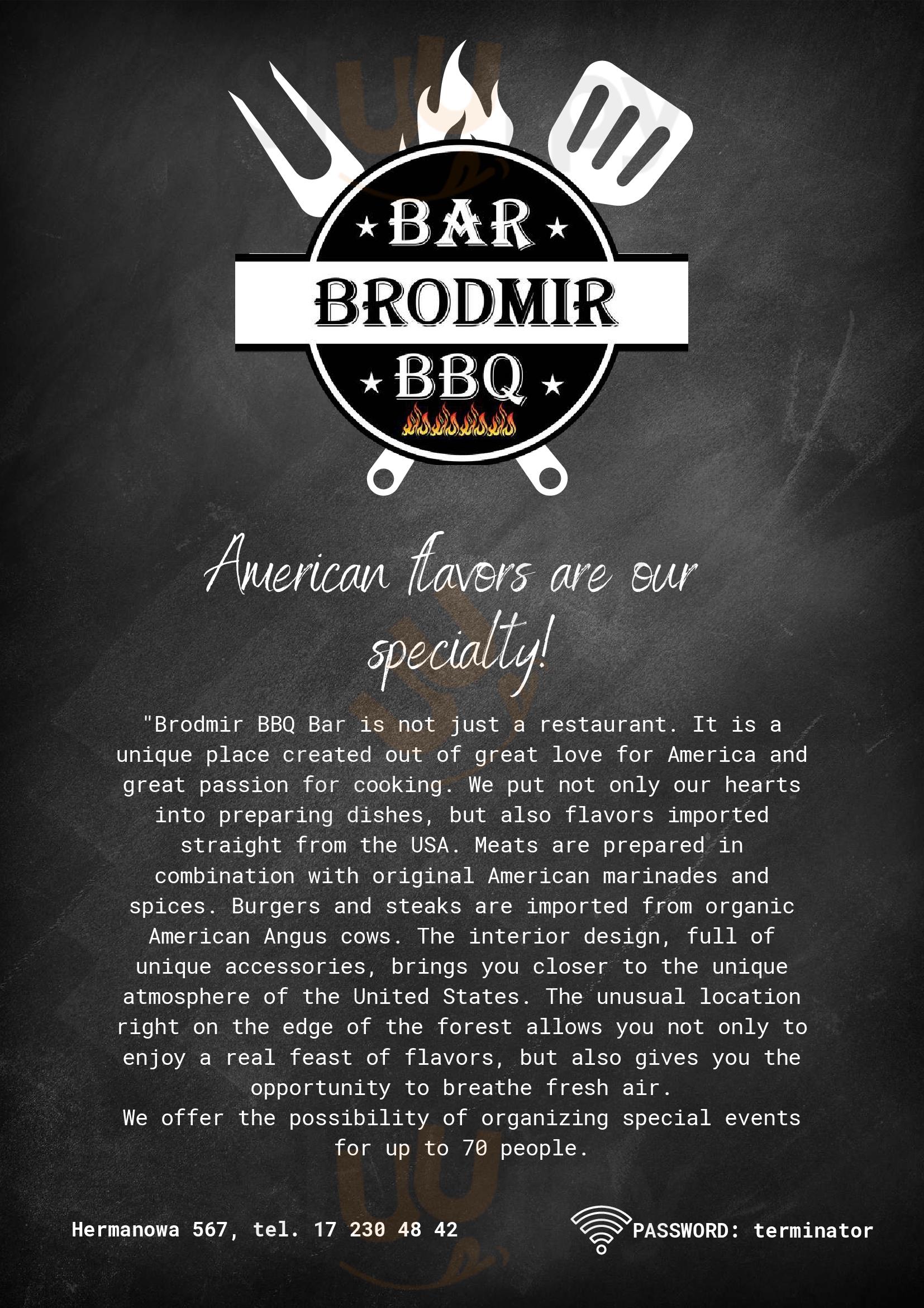 Brodmir Bbq Hermanowa Menu - 1