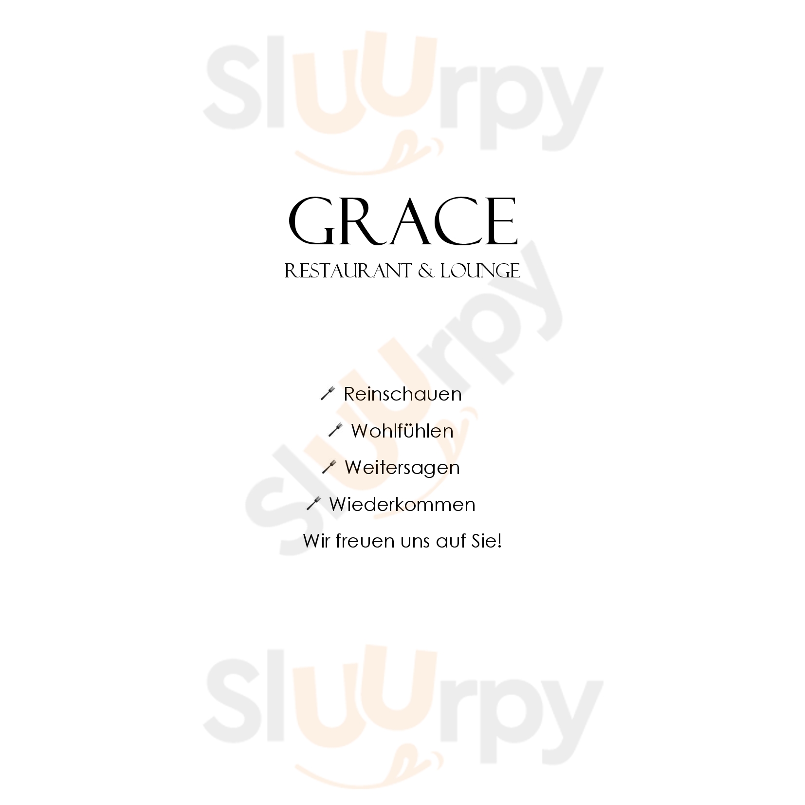 Grace Restaurant & Lounge Basel Menu - 1