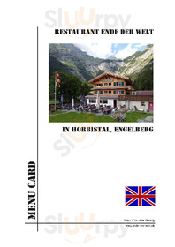 Restaurant Ende Der Welt menu