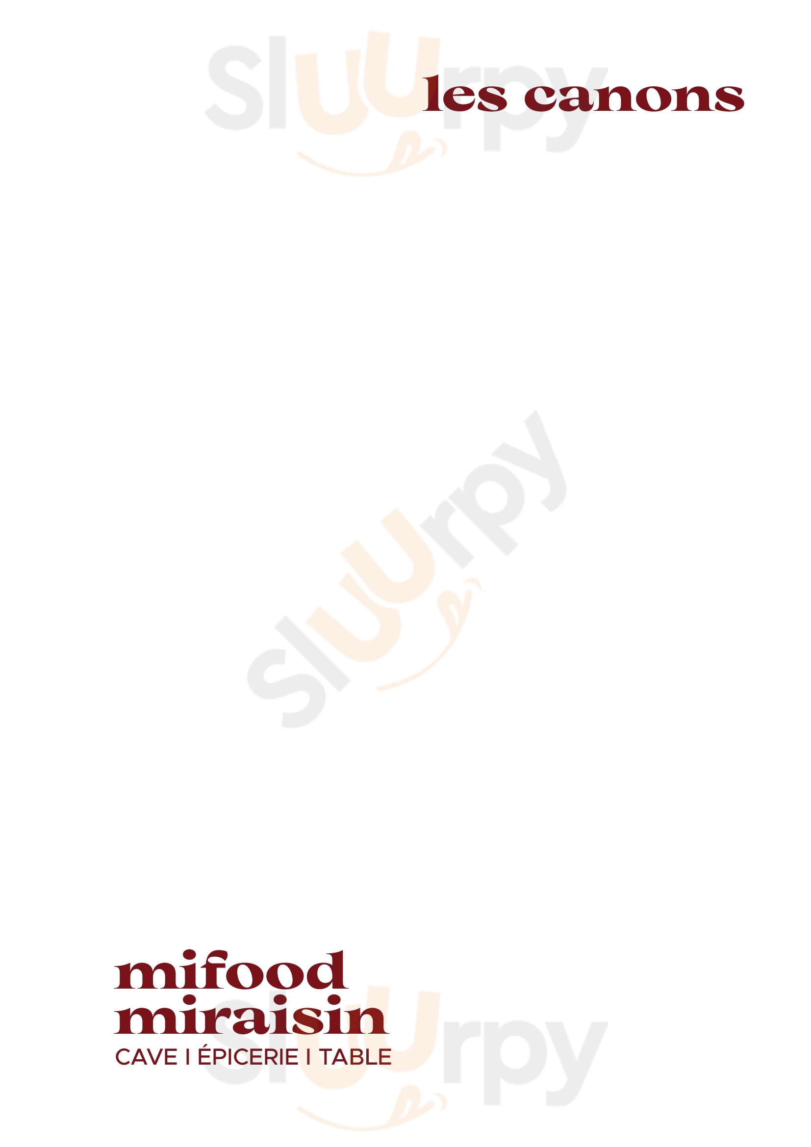 Main Menu - Mi Food Mi Raisin