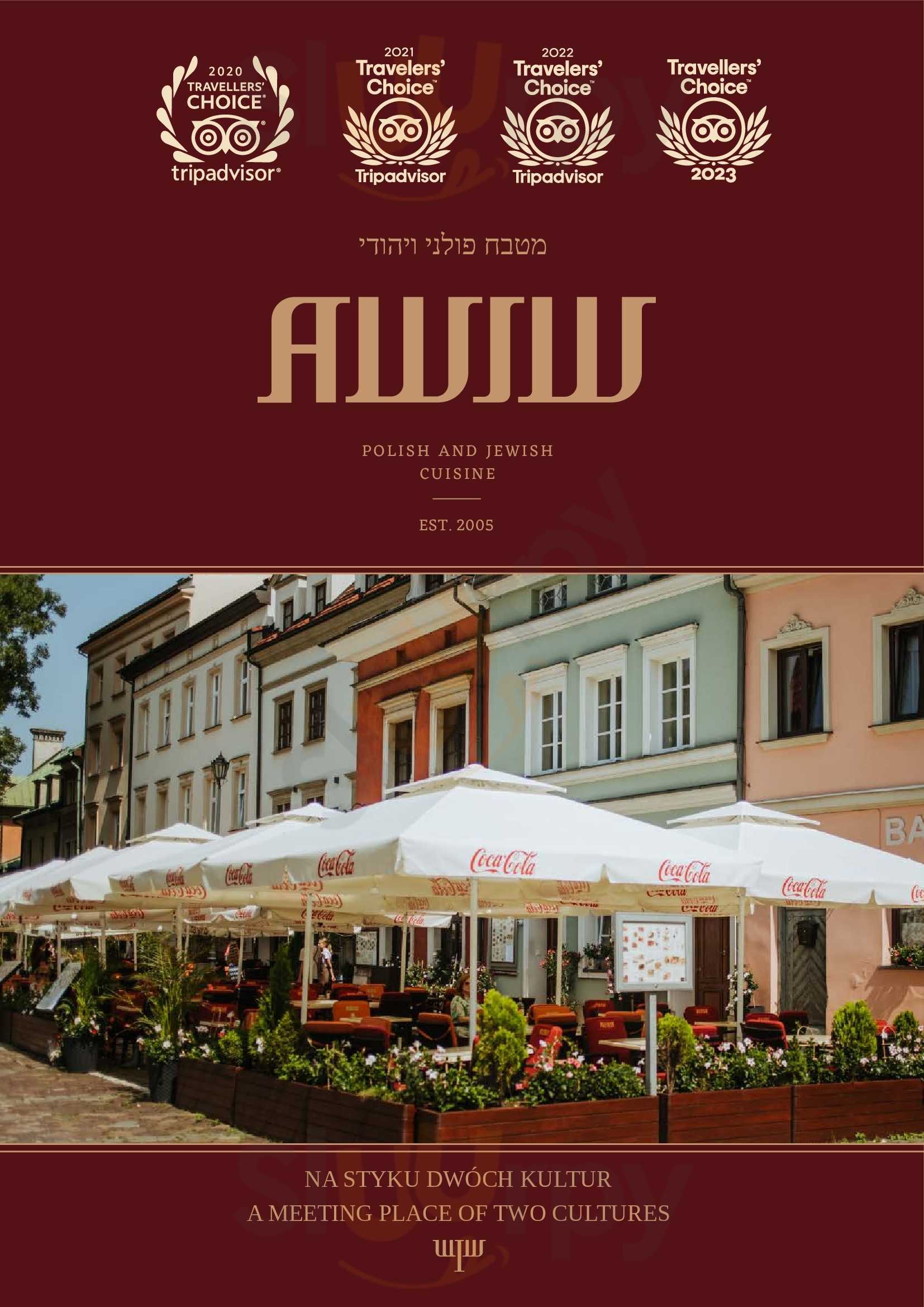 Awiw Restauracja Kraków Menu - 1