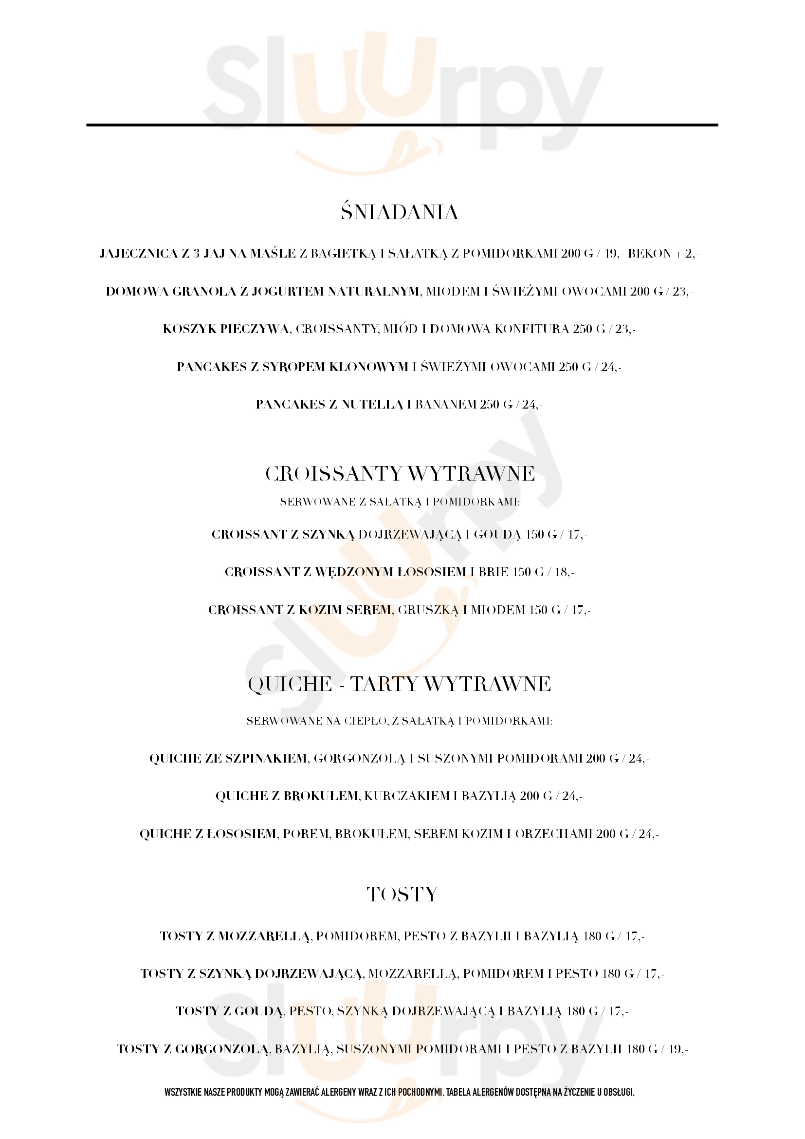 City Cafe Pleszew Menu - 1