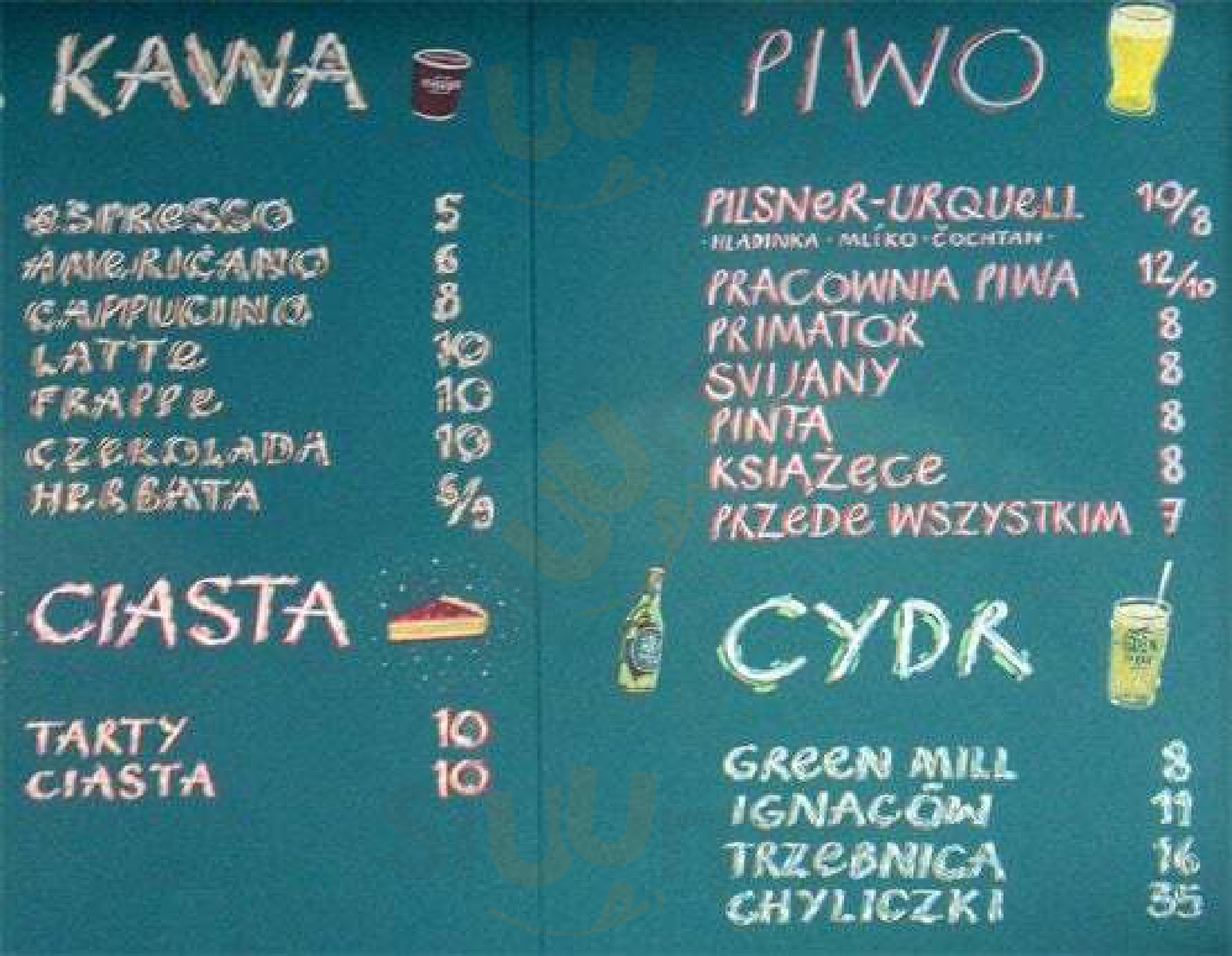 Metaforma Cafe Kraków Menu - 1