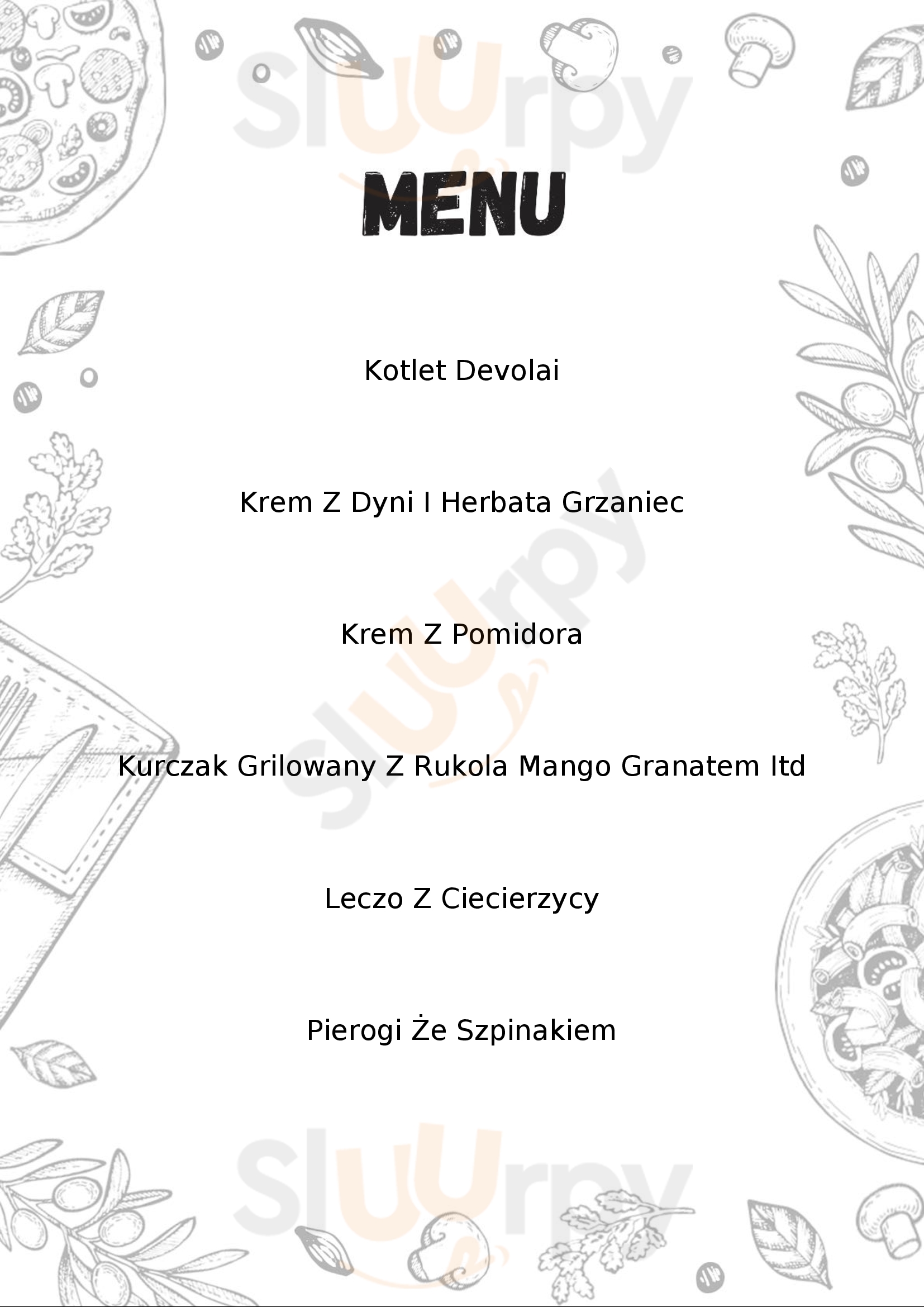 Zdrowa Domowa Kuchnia Swarzędz Menu - 1