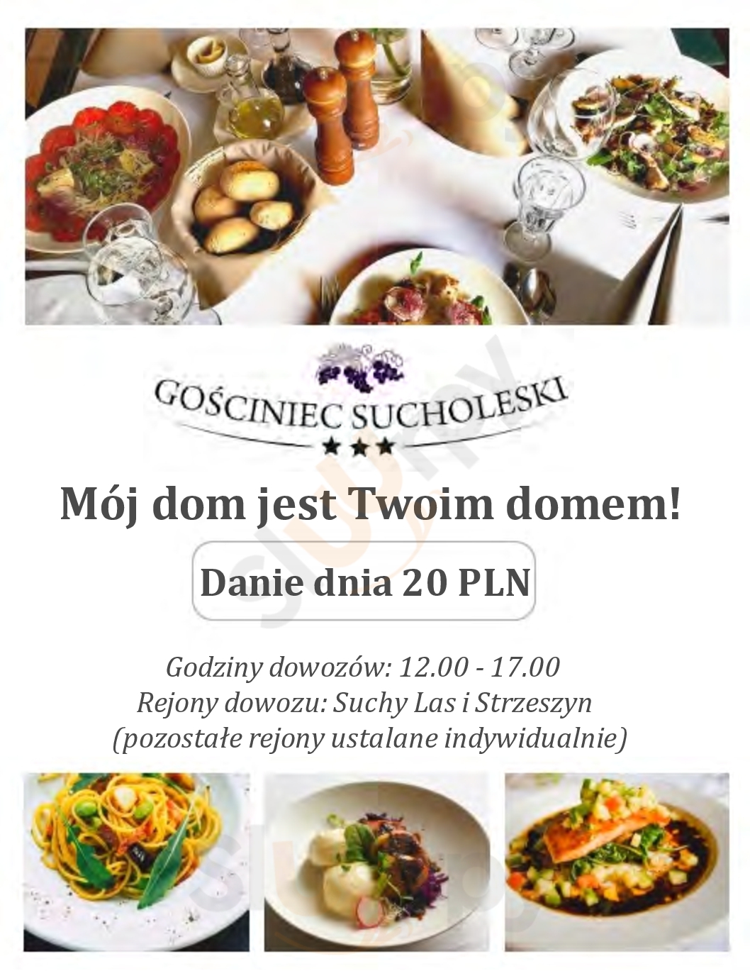 Restauracja Gościniec Sucholeski Suchy Las Menu - 1