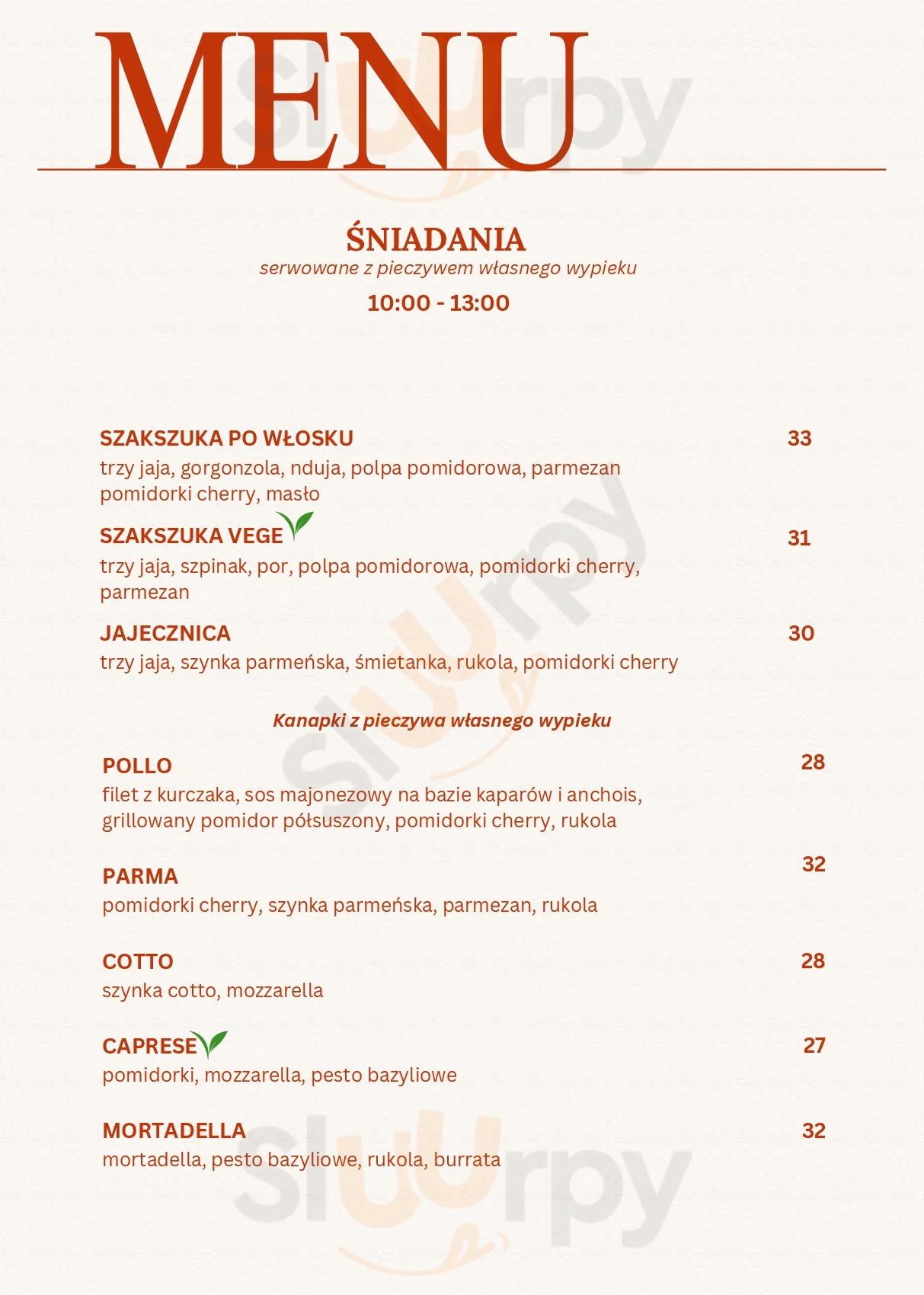 Forno Italia Poznań Menu - 1