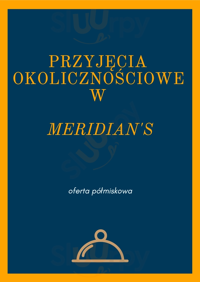 Restauracja Meridian's Poznań Menu - 1