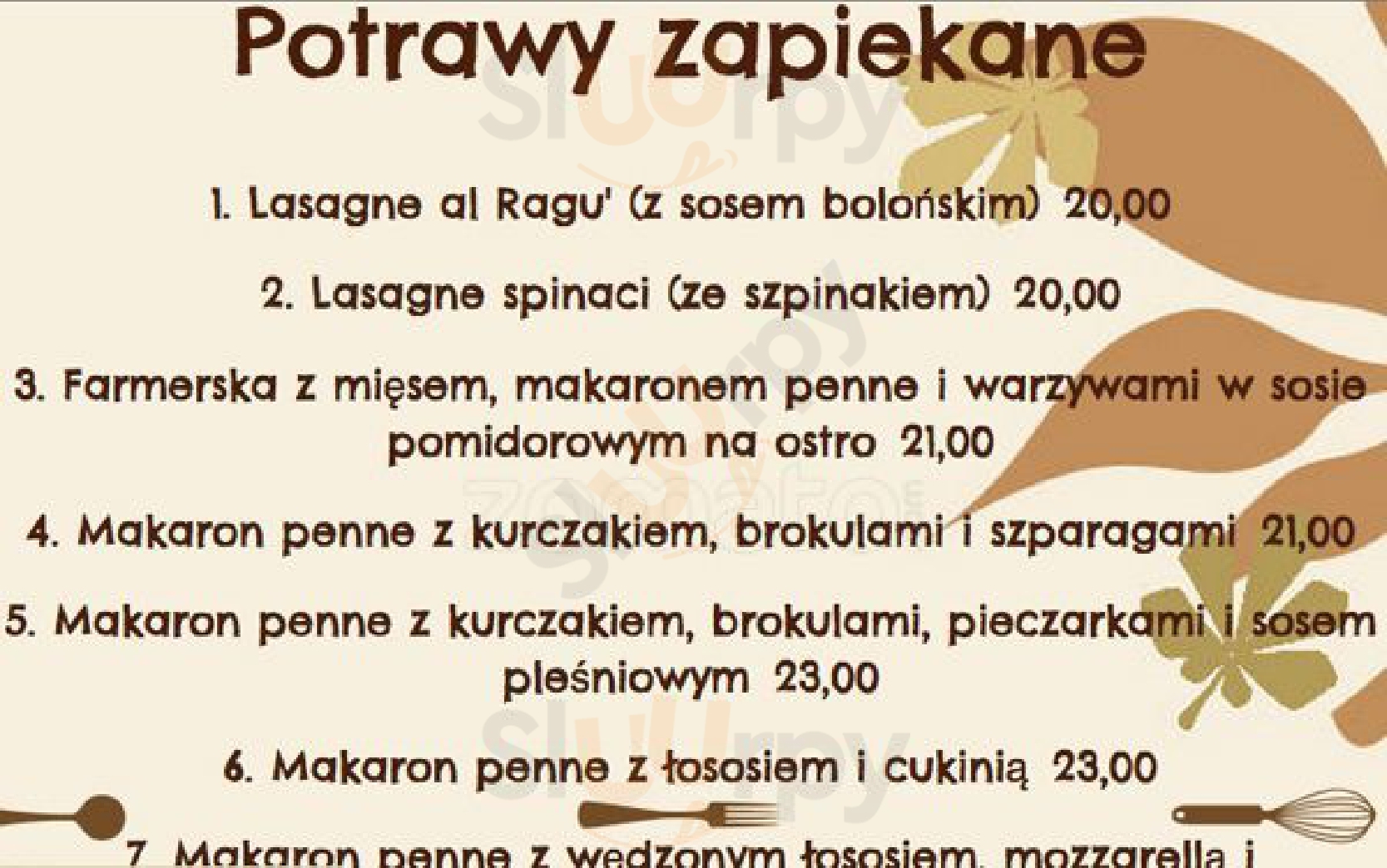 Sorella Poznań Menu - 1