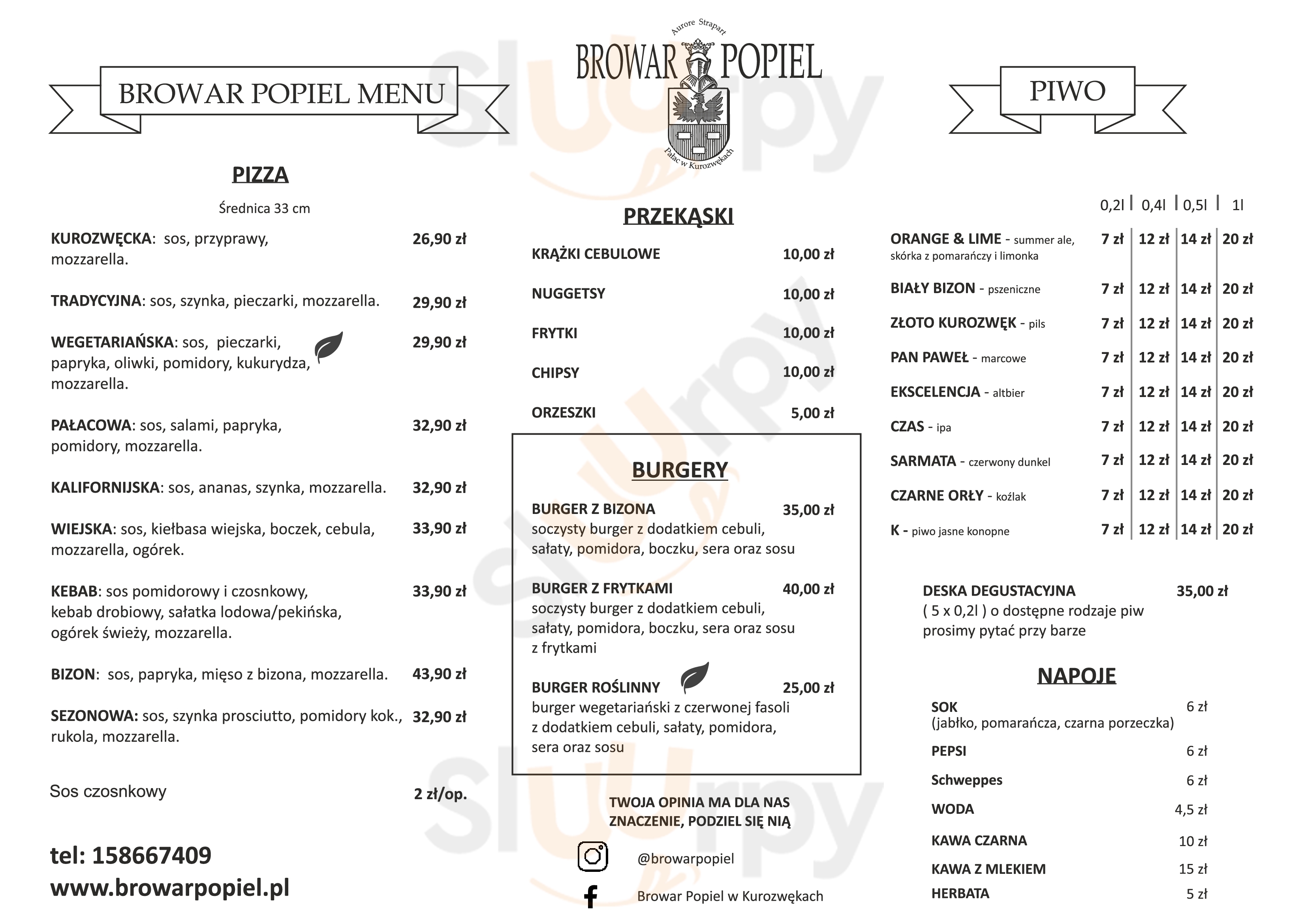 Pizzeria Ancona Kurozwęki Menu - 1