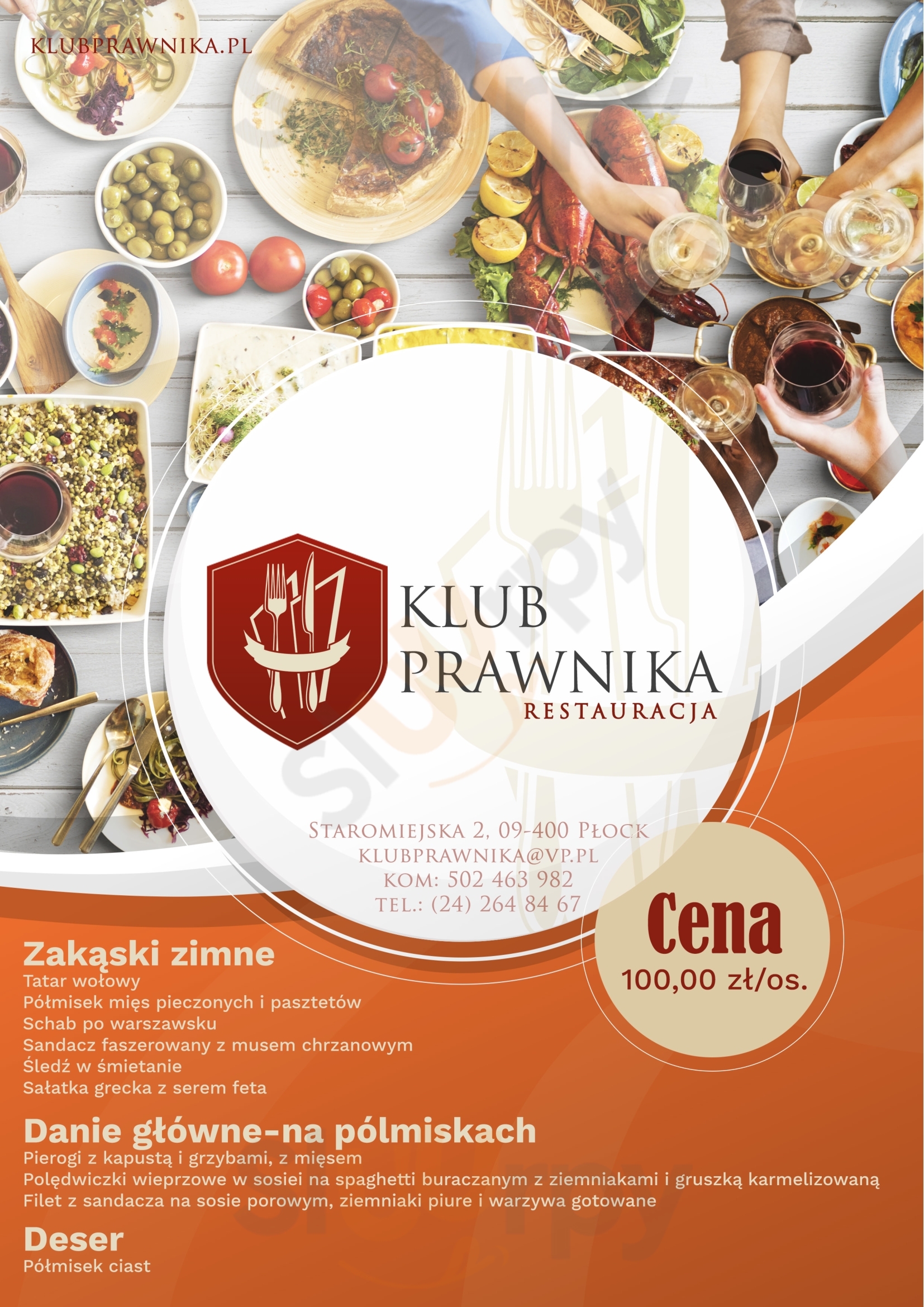 Restauracja Klub Prawnika Płock Menu - 1