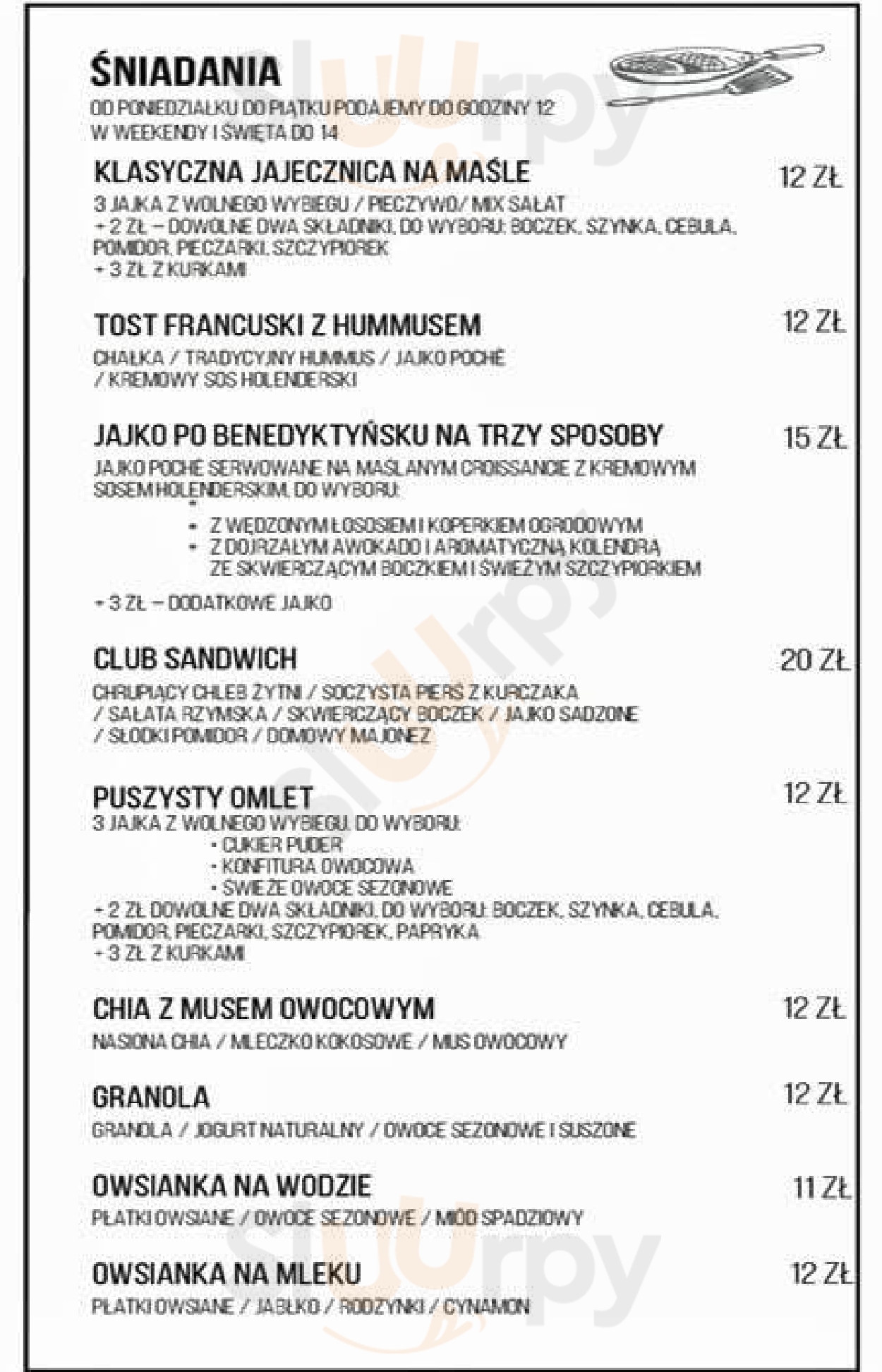 Mech Warszawa Menu - 1