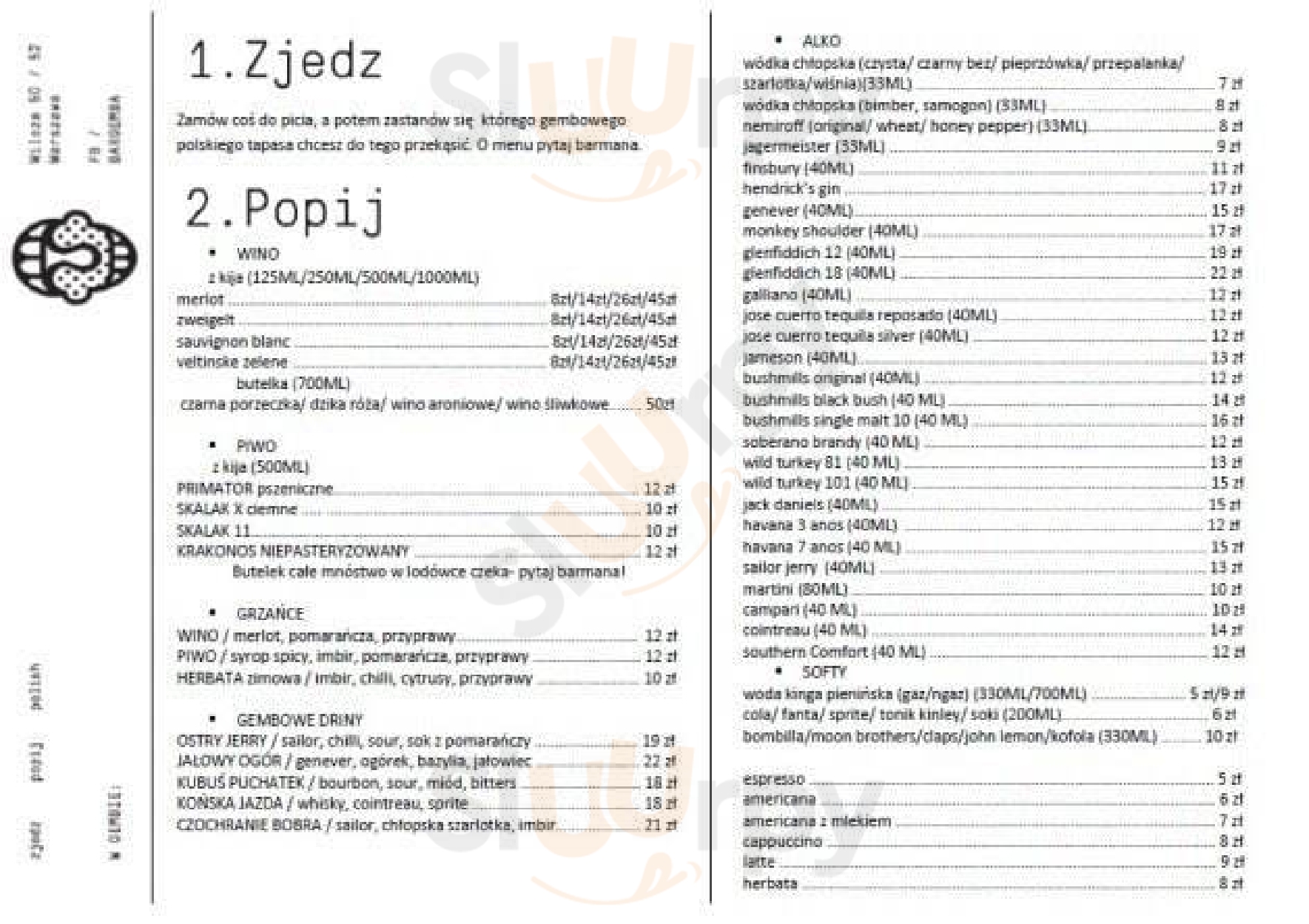 Gemba Warszawa Menu - 1