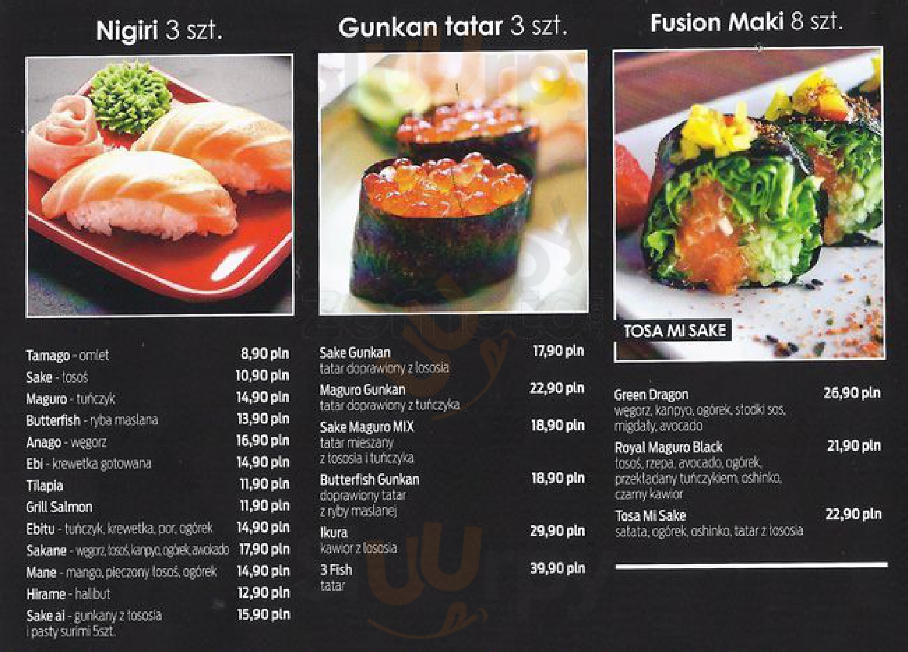 Sushi Studio Warszawa Menu - 1