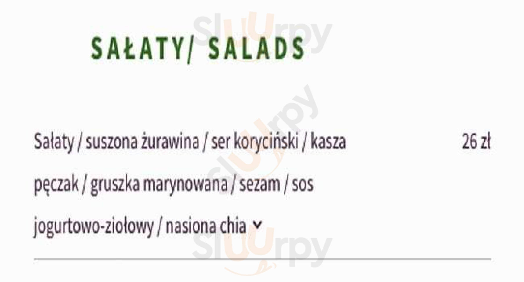 Florian Warszawa Menu - 1