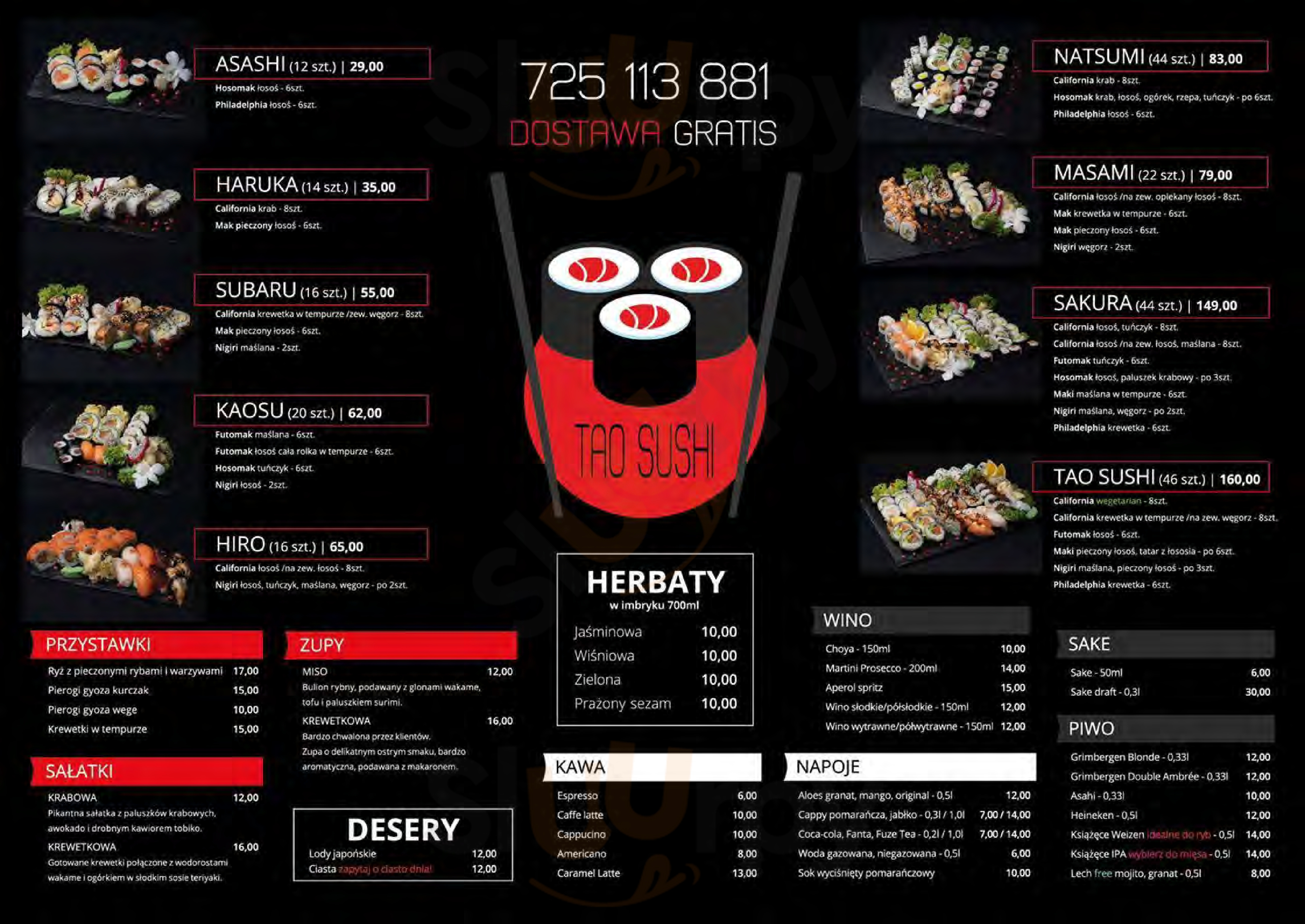 Tao Sushi Grójec Menu - 1