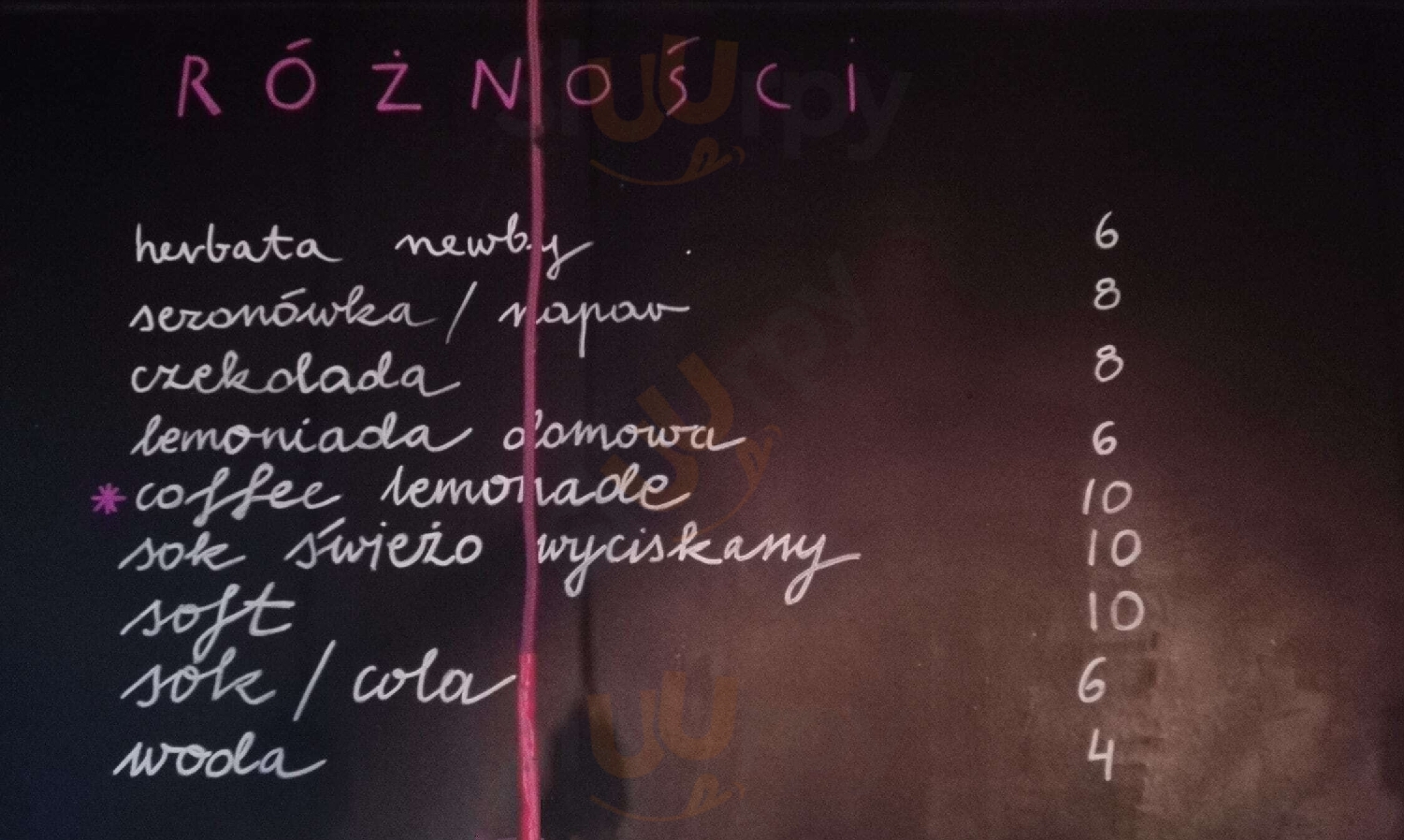 Klubokawiarnia Chłodna 25 Warszawa Menu - 1