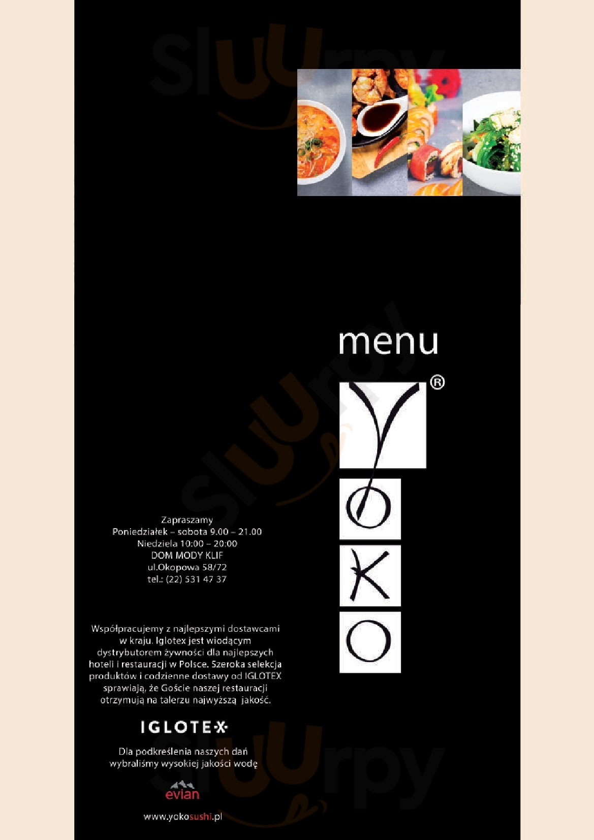 Yoko Restaurant Warszawa Menu - 1