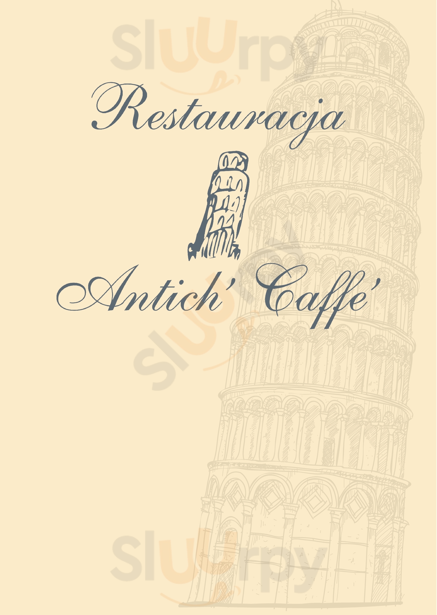 Antich Caffe Warszawa Menu - 1