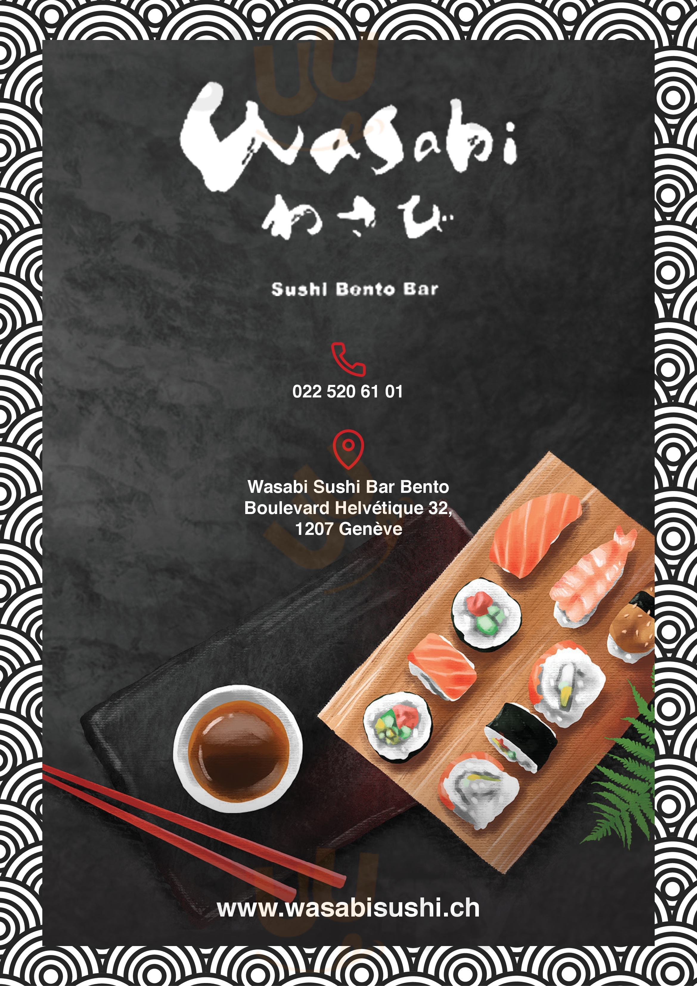 Wasabi Sushi Bento Bar Genf Menu - 1