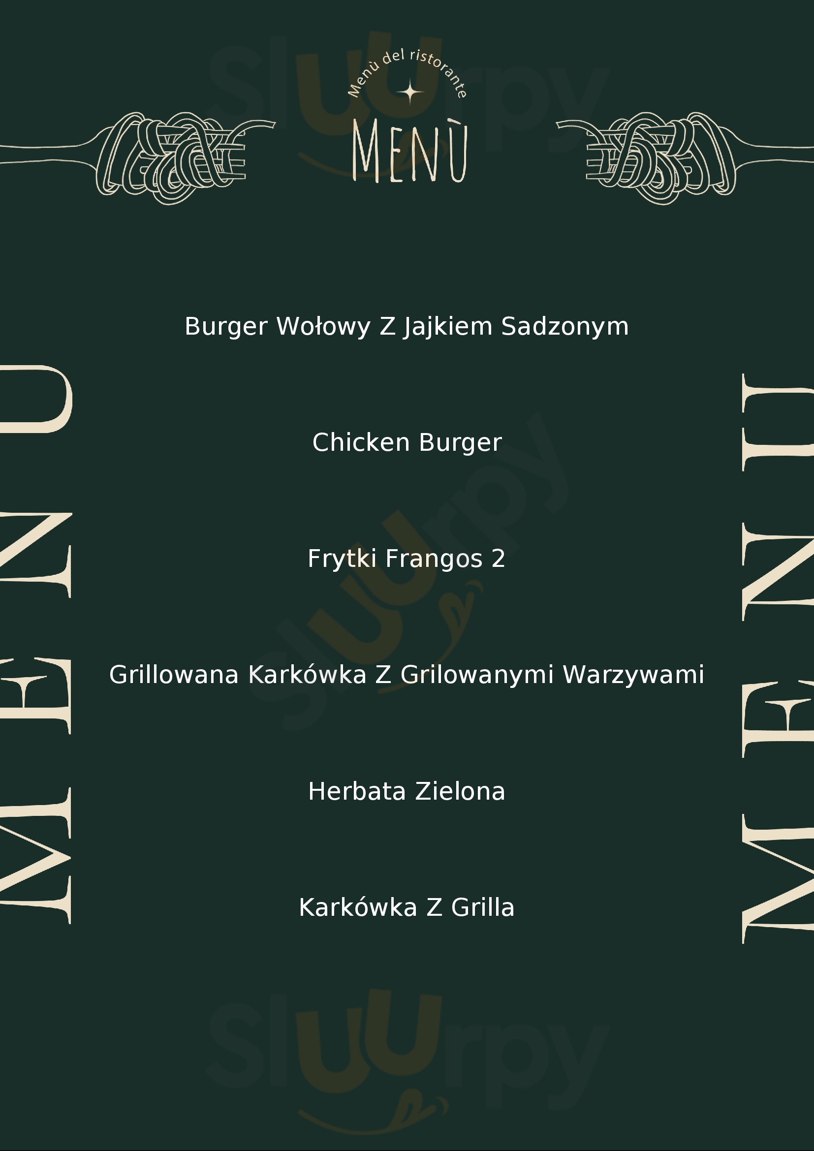 Frangos Burger & Grill House Łomża Menu - 1