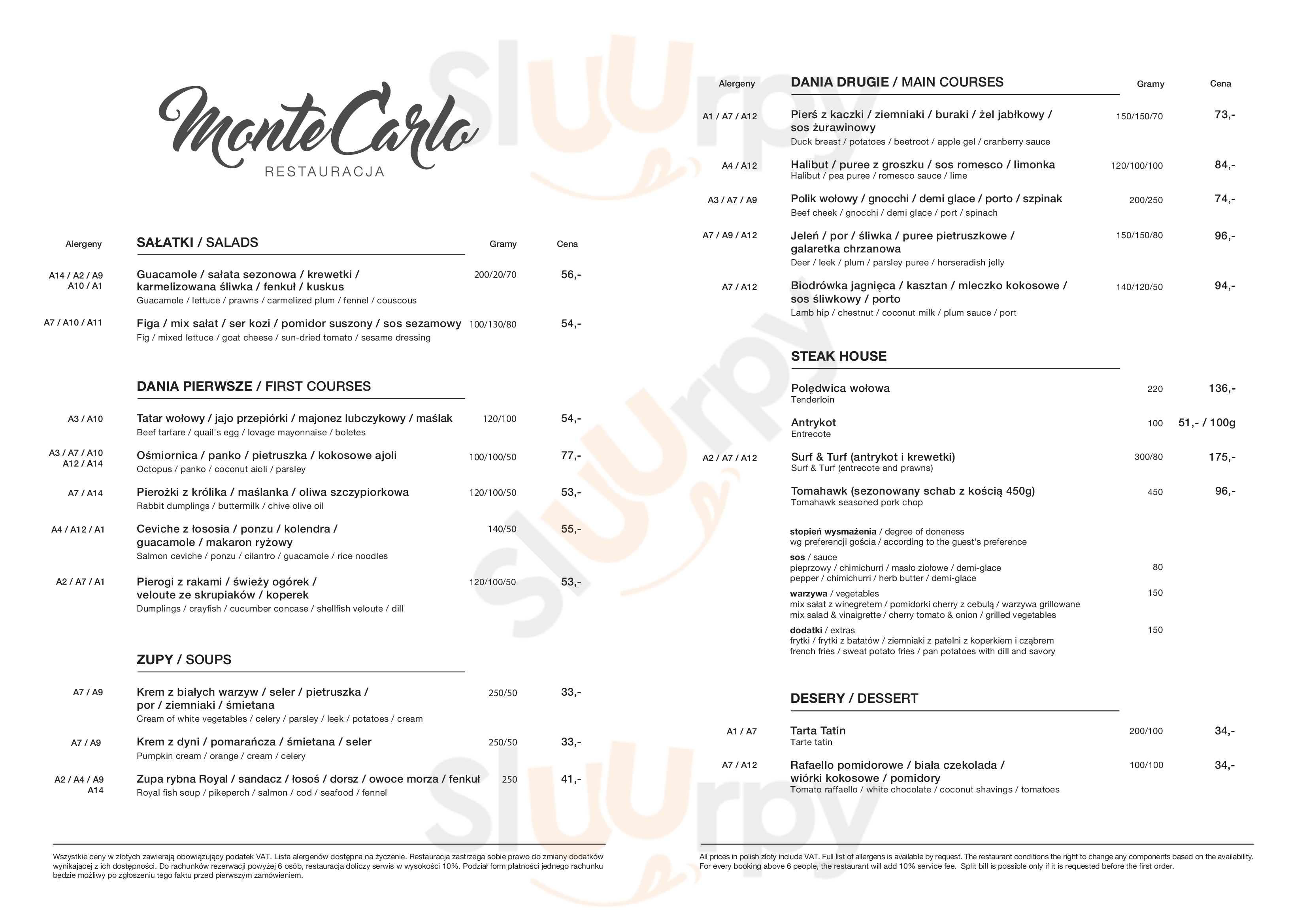 Browar Stary Rynek Białystok Menu - 1