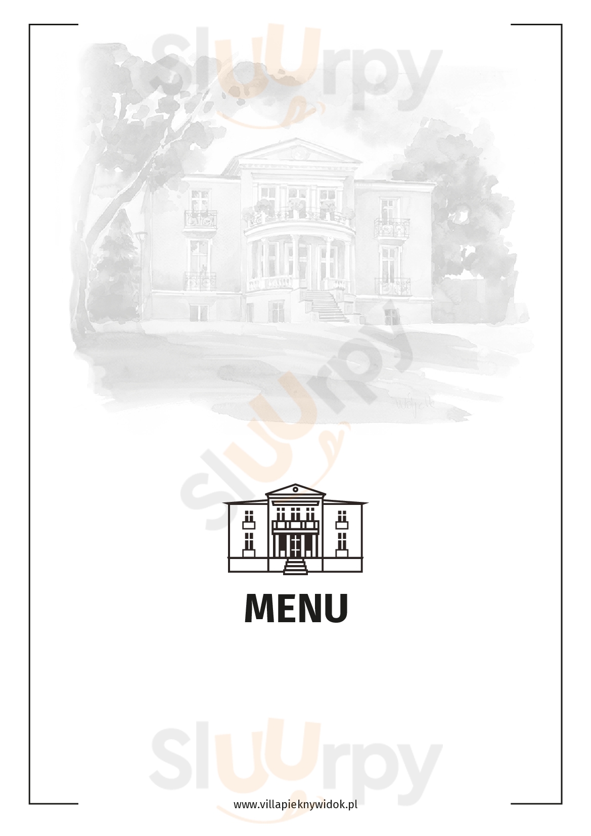 Restauracja Willa Piękny Widok Elbląg Menu - 1