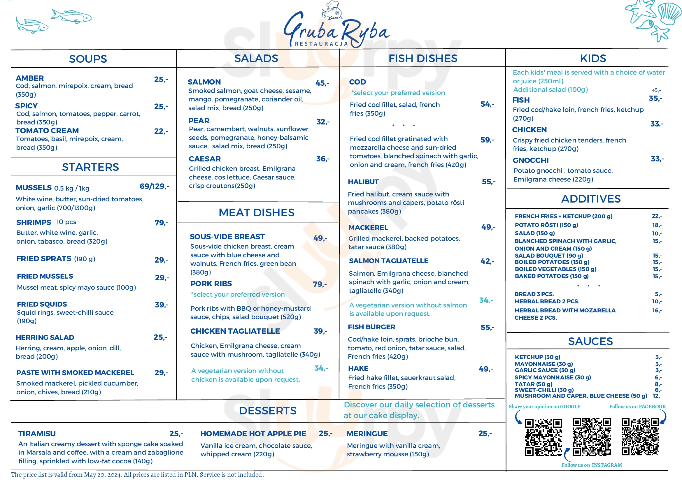 Main Menu - Hashi Sushi Gdynia