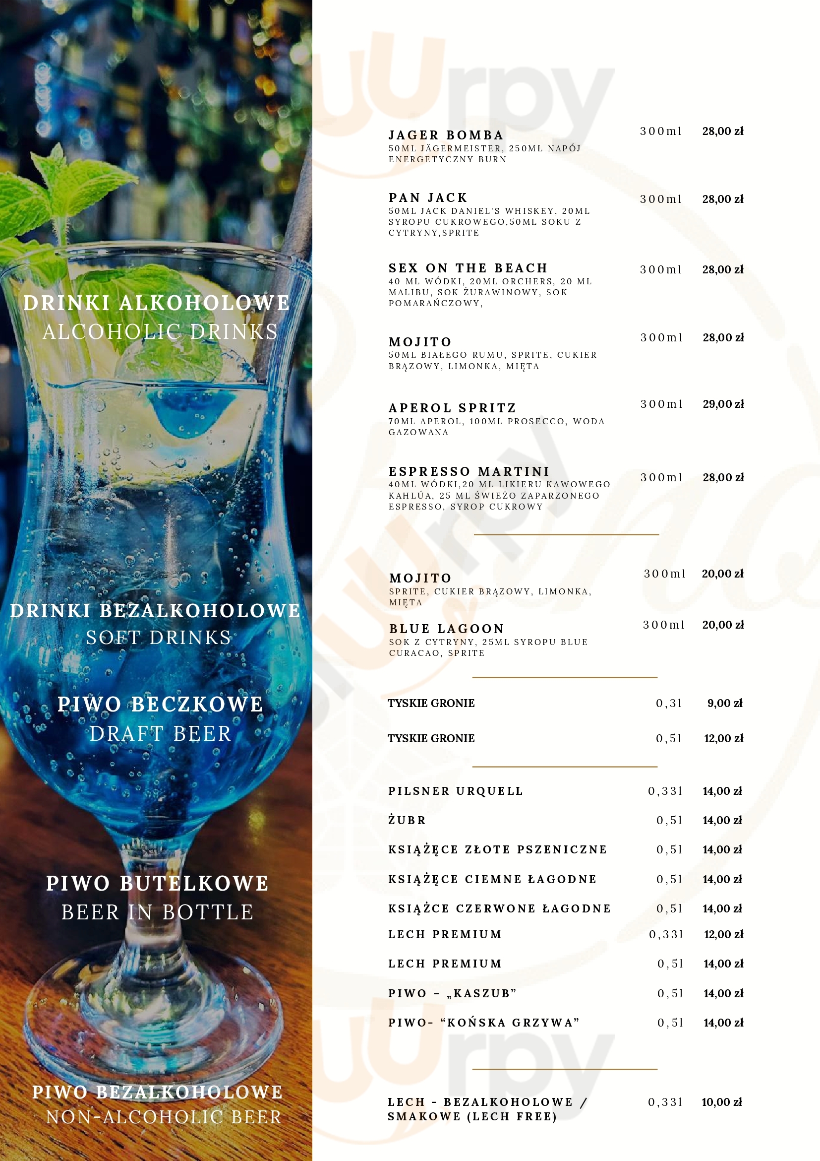 Restauracja Złota Jesień Kartuzy Menu - 1