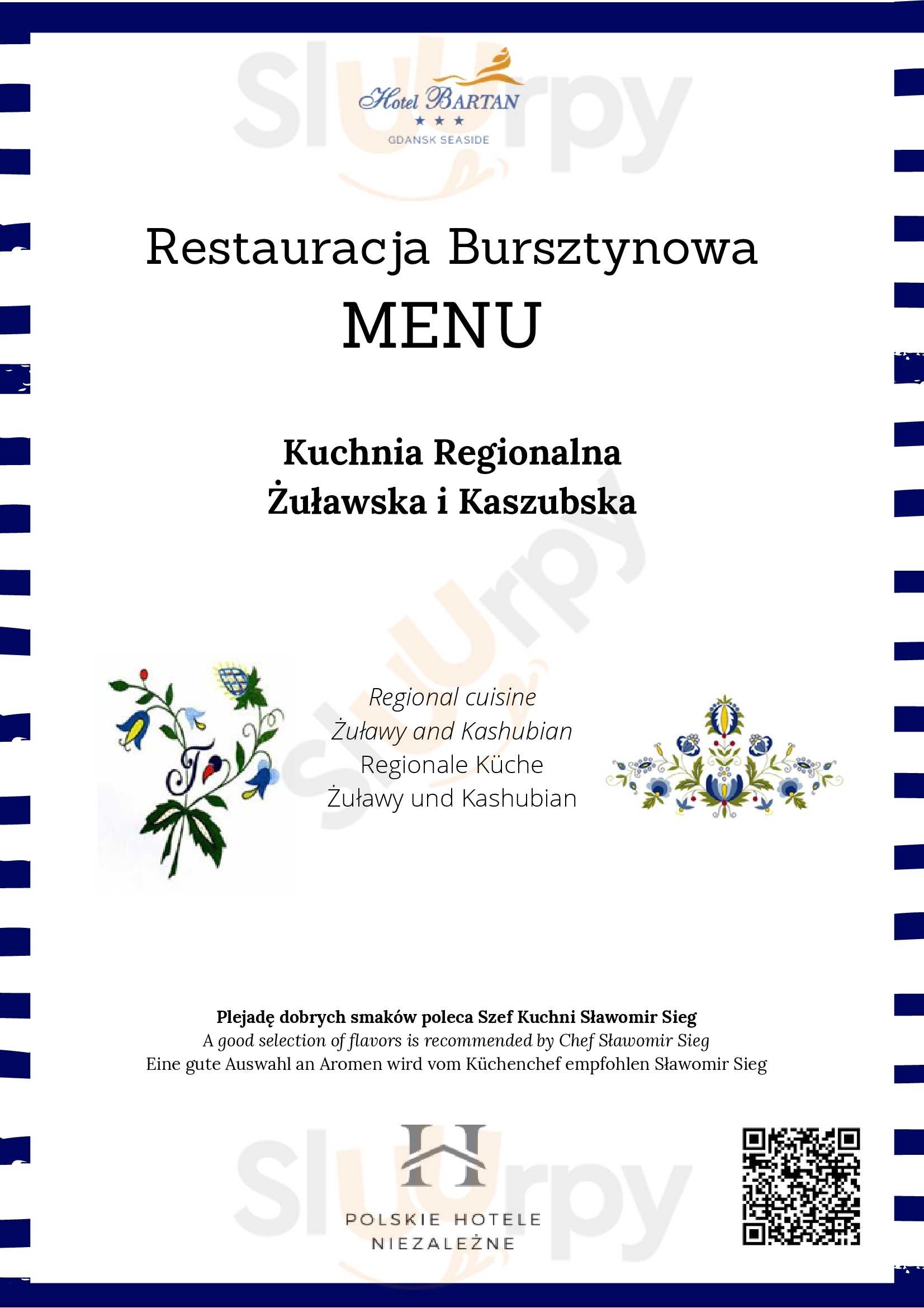 Restauracja Bursztynowa Gdańsk Menu - 1
