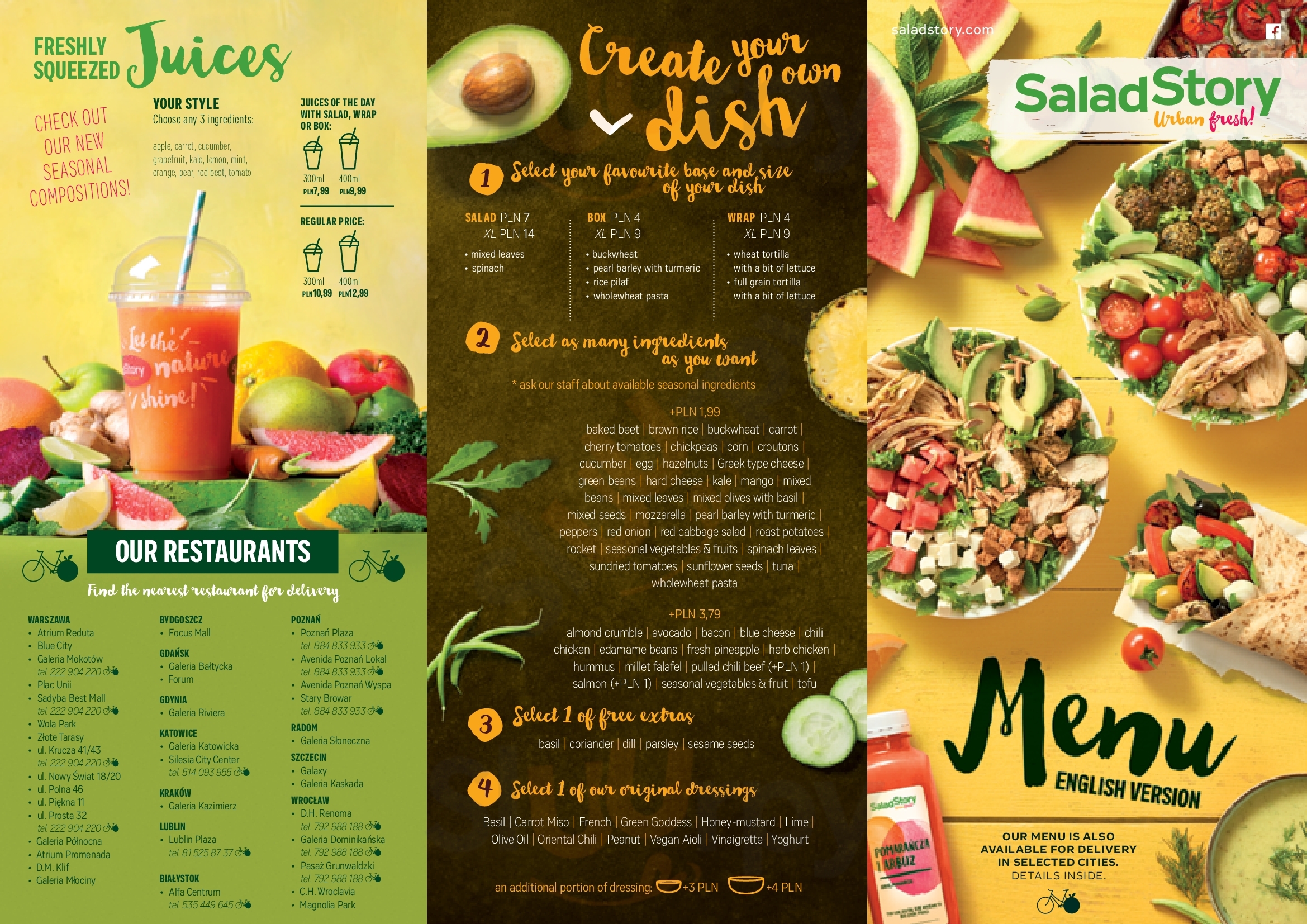 Salad Story Katowice Menu - 1