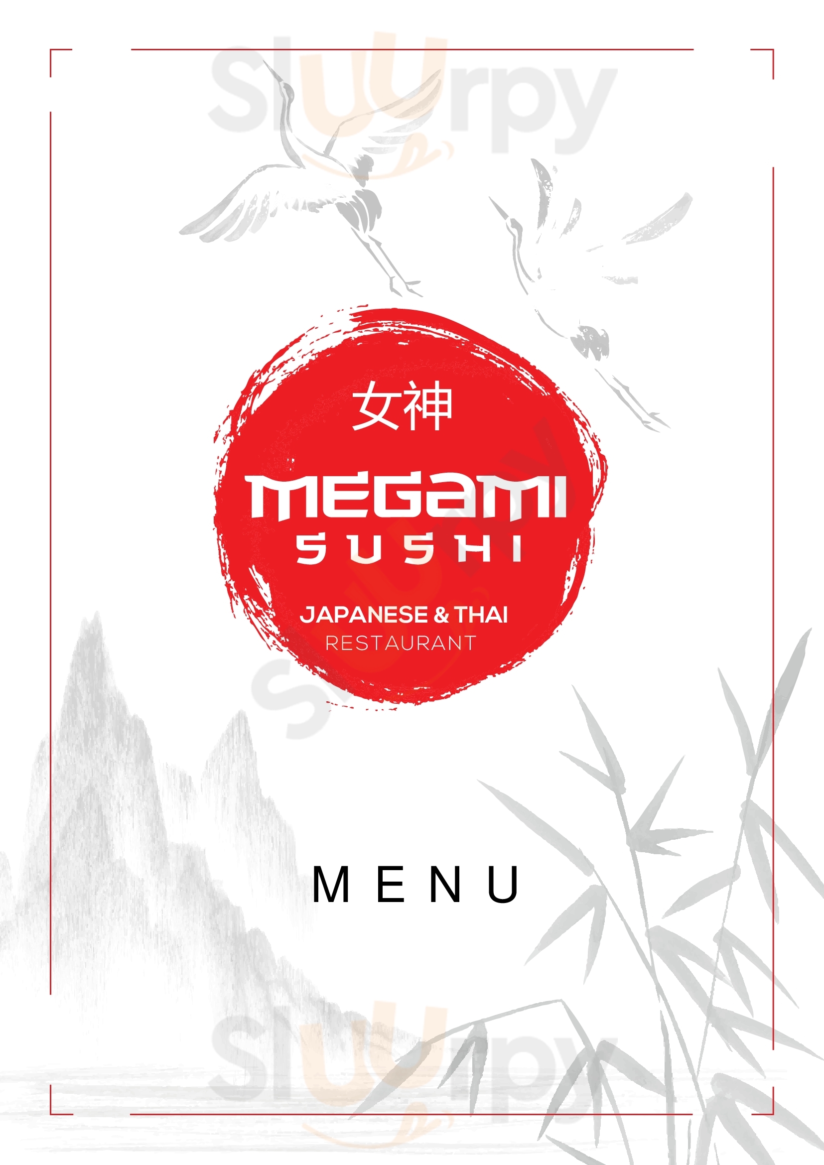 Megami Sushi Japanese & Thai Restaurant Kraków Menu - 1