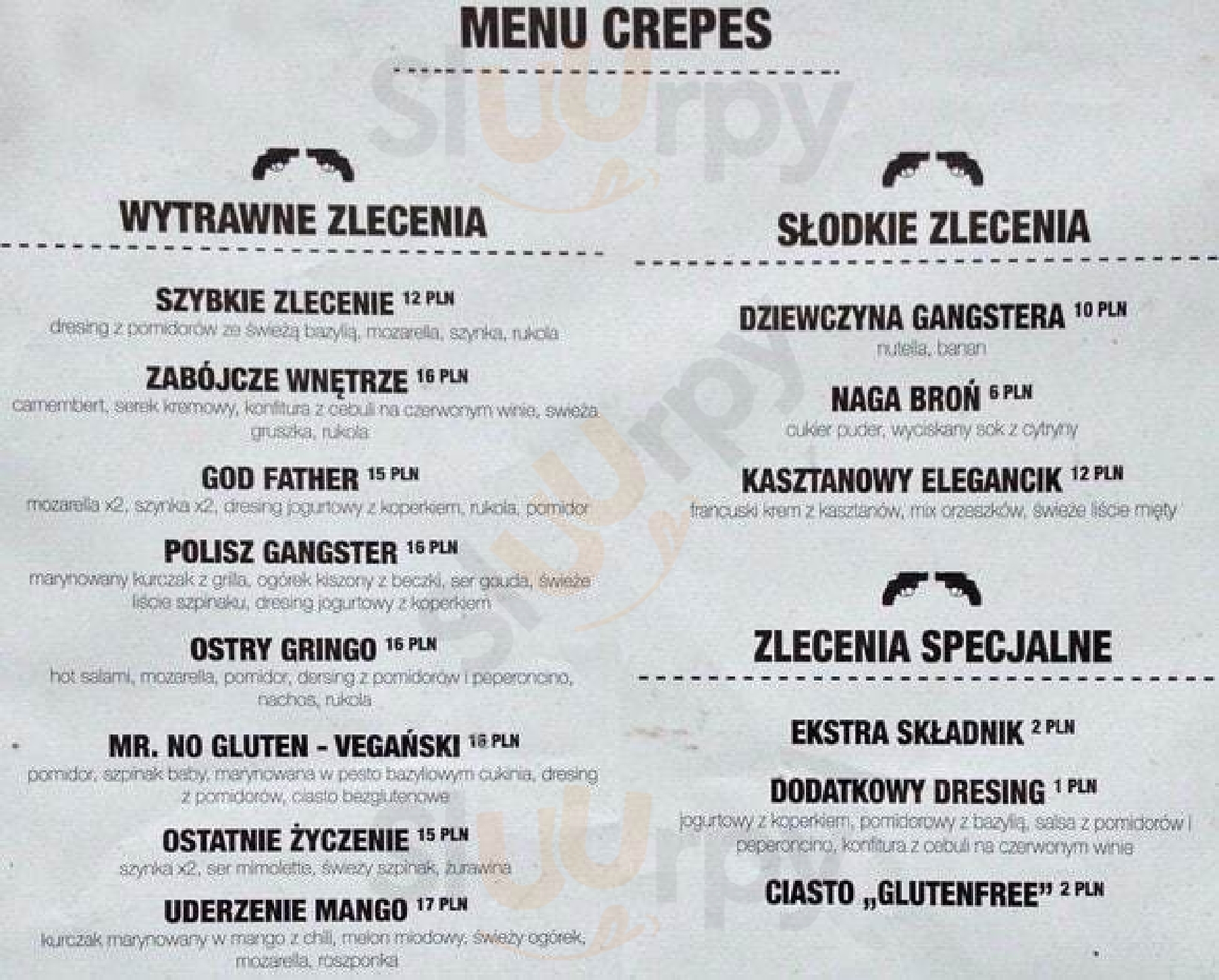 Francuska Robota Warszawa Menu - 1