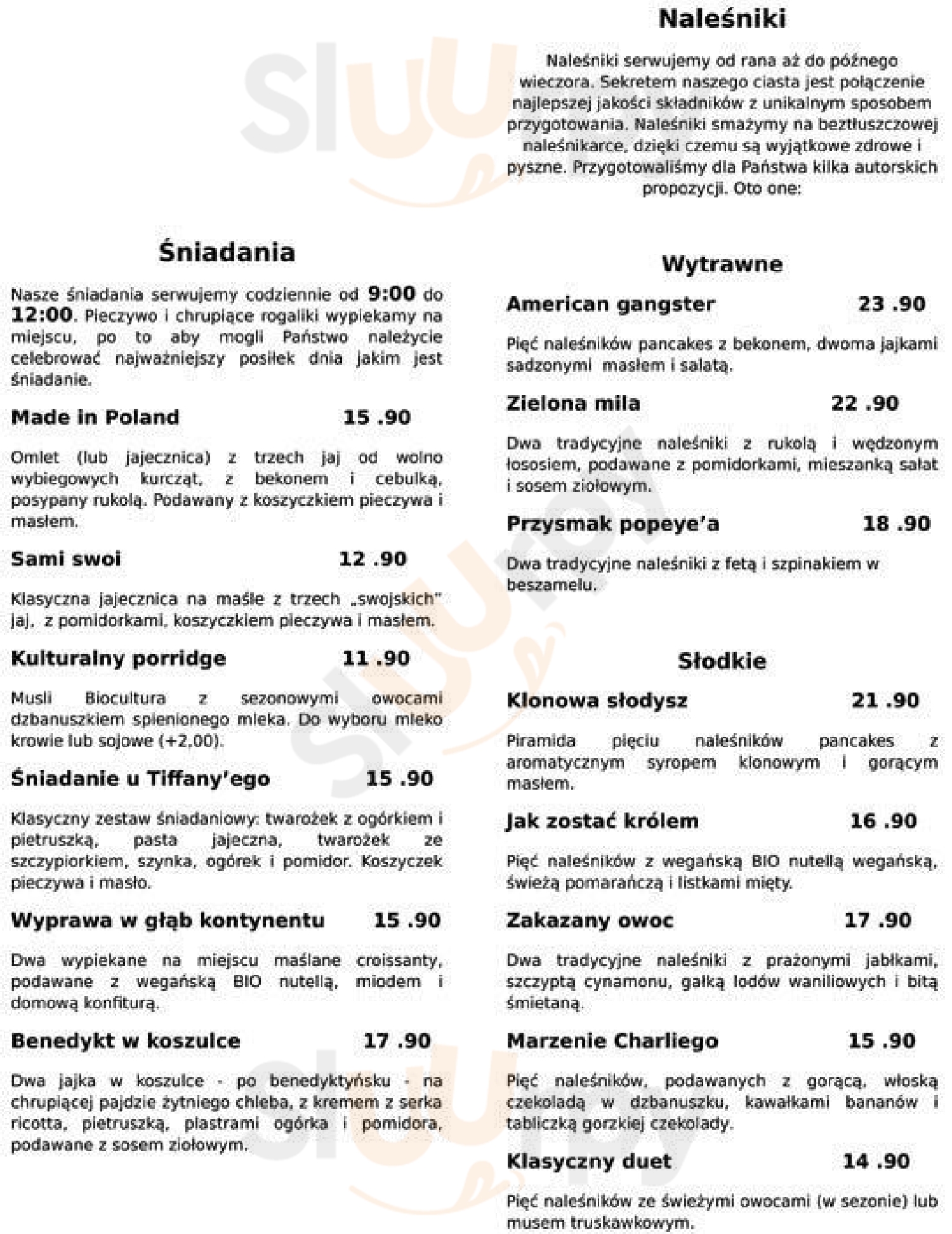 Biocultura Cafe Warszawa Menu - 1