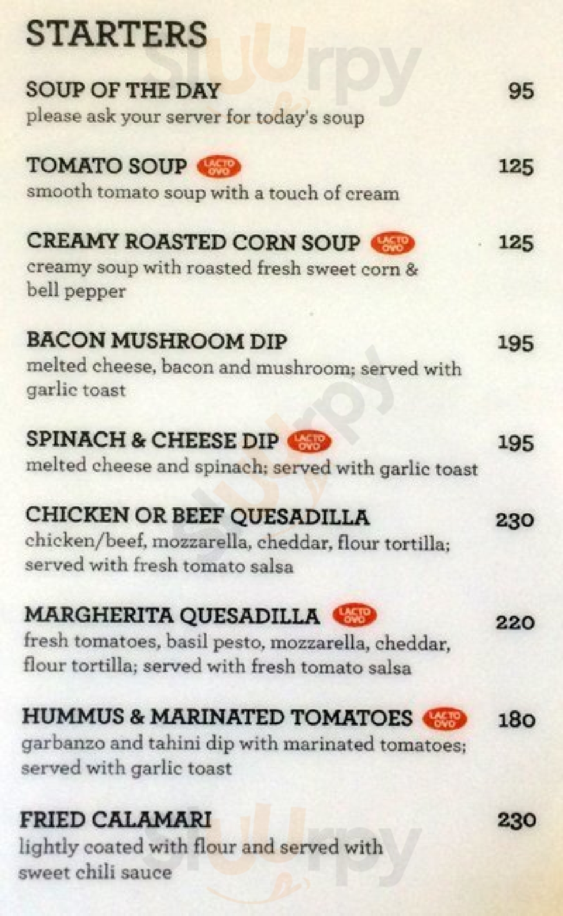 Cafe Georg Cebu City Menu - 1