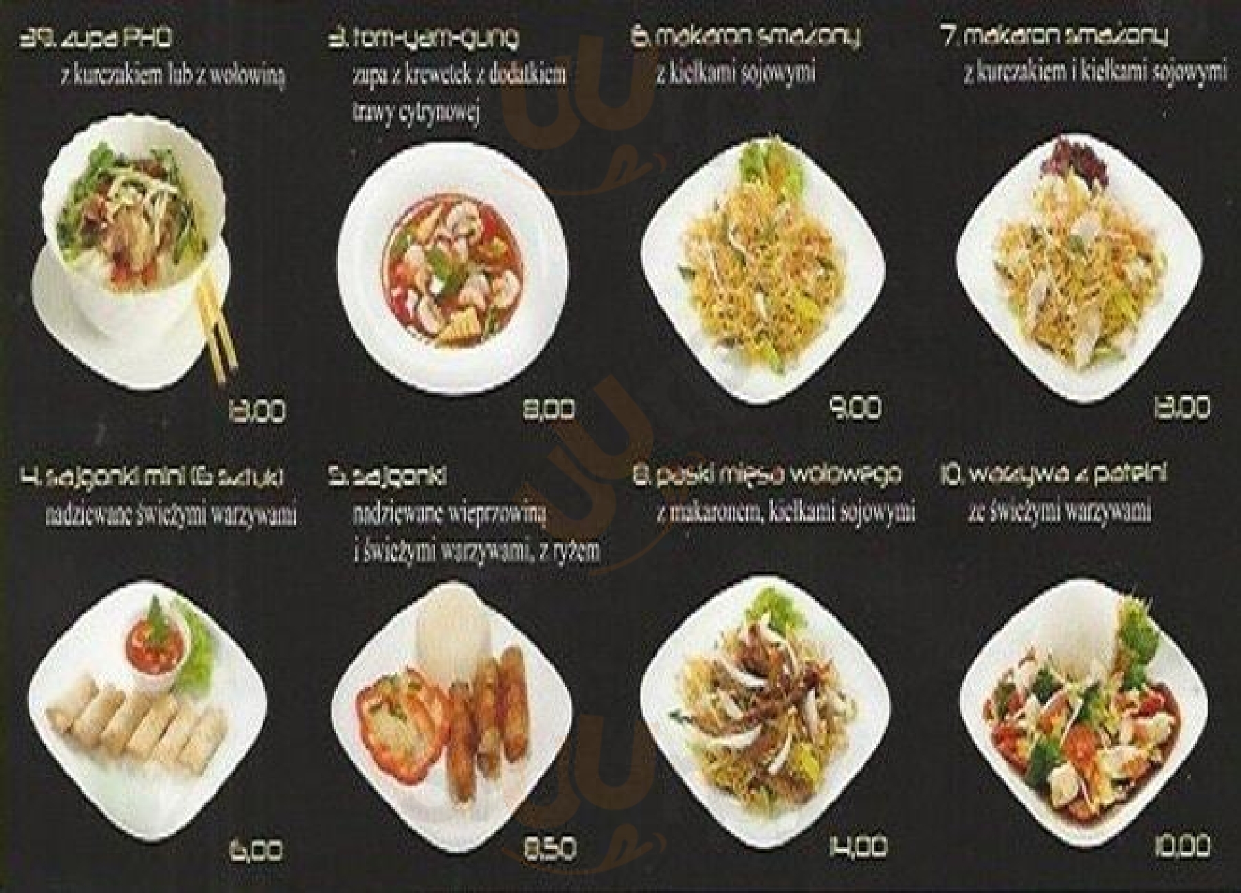 Silver Dragon Warszawa Menu - 1