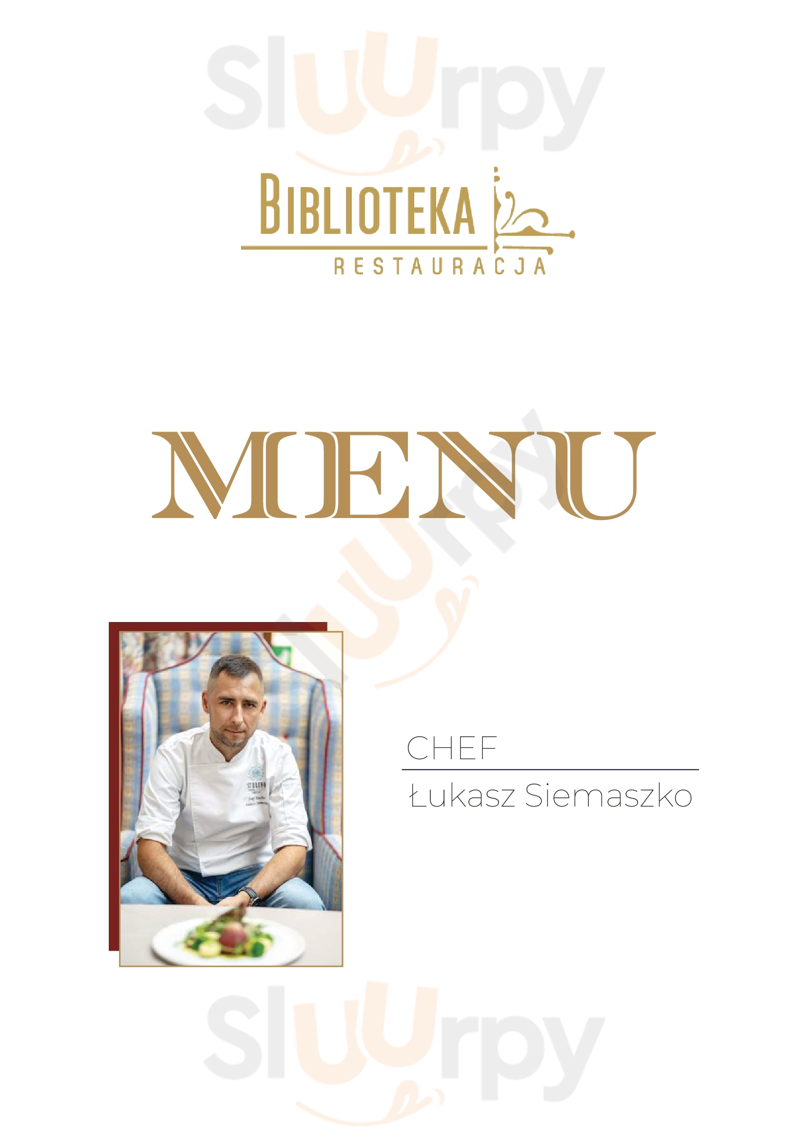 Restauracja La Bibliotheque Giżycko Menu - 1