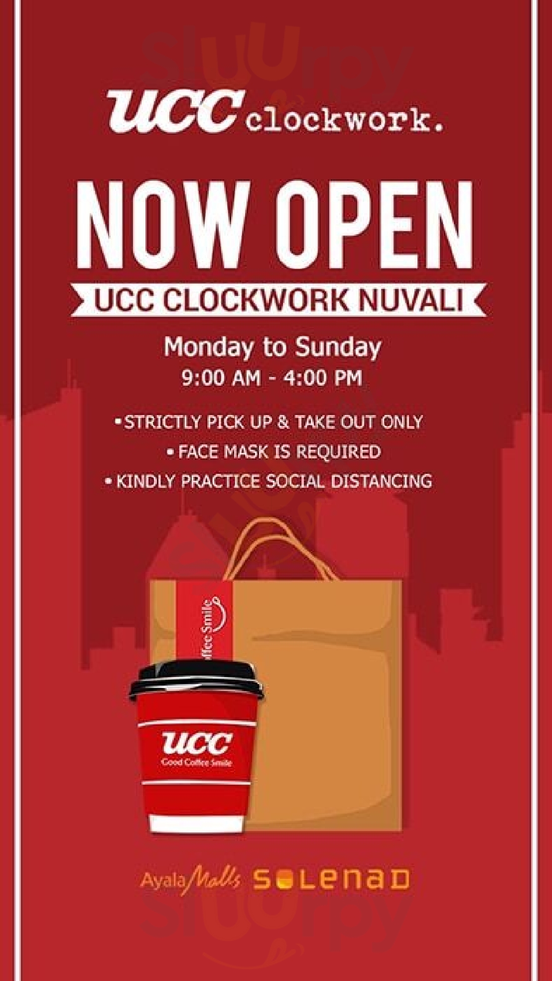 Ucc Clockwork Cebu City Menu - 1