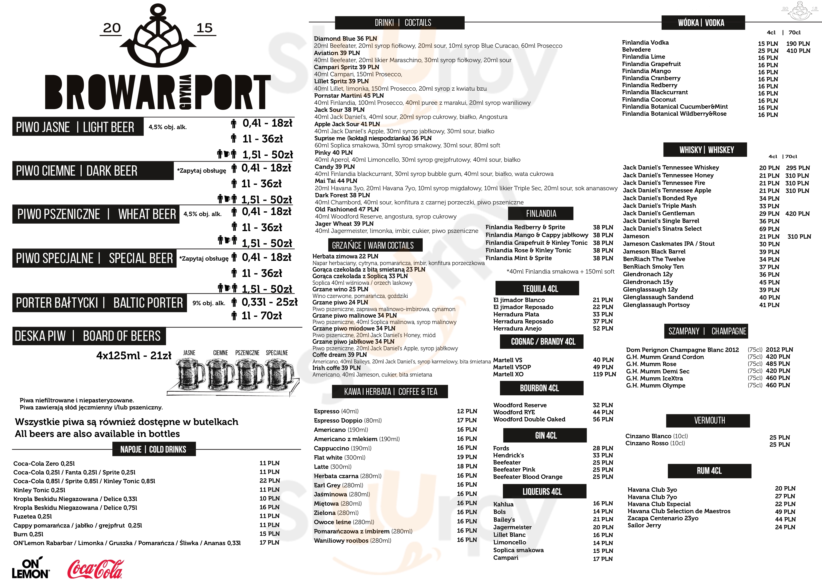 Browar Port Gdynia Gdynia Menu - 1