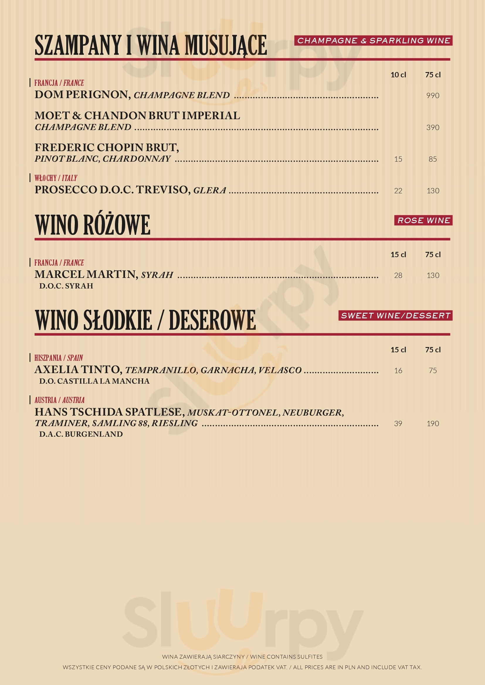 Restauracja Verres En Vers Gdańsk Menu - 1