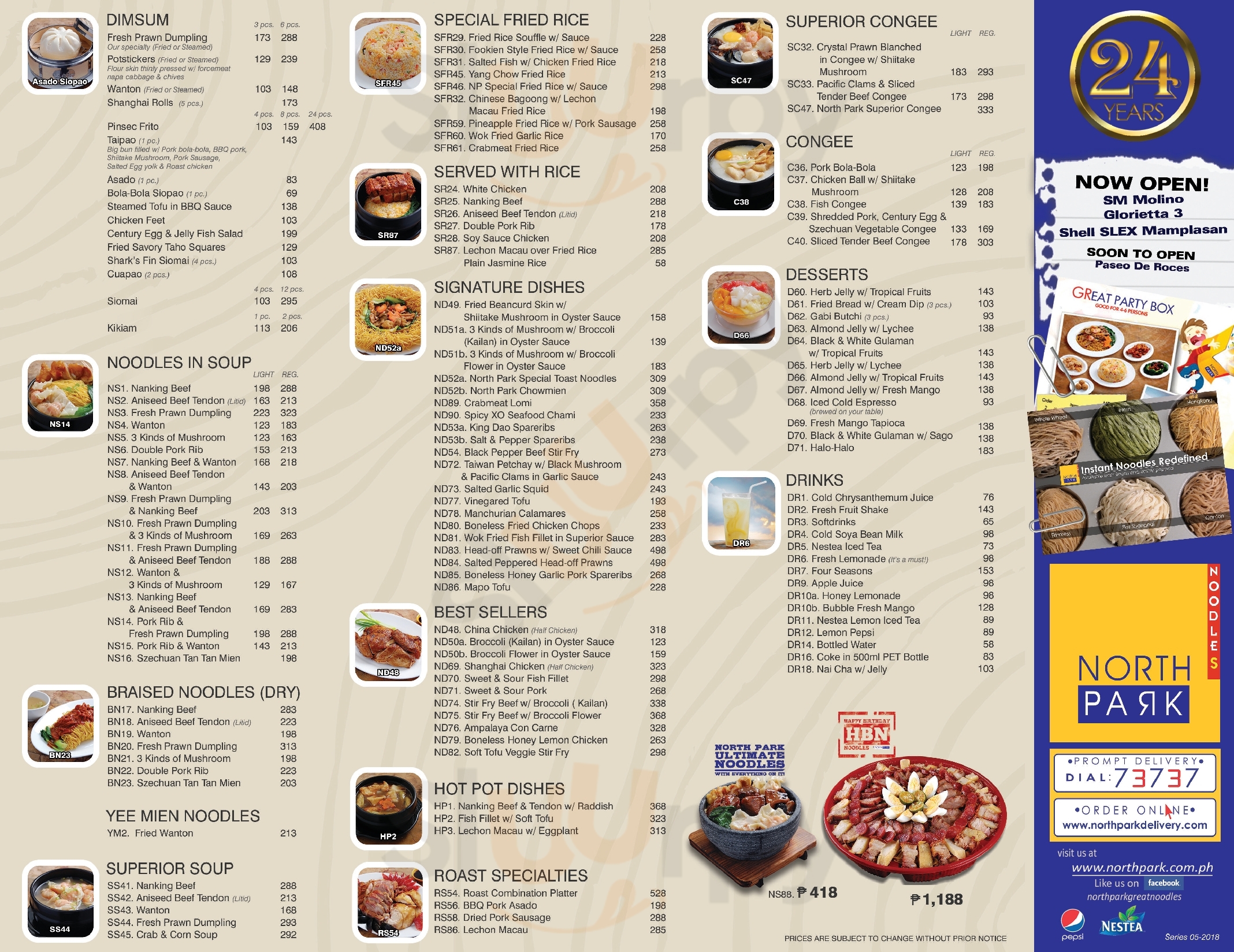 North Park Noodle House Men Makati Main Menu Sluurpy   1 