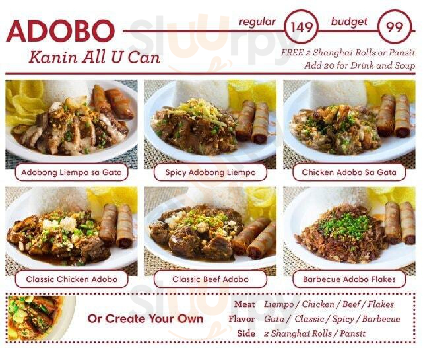 Adobo Connection - Mall Of Asia Pasay Menu - 1