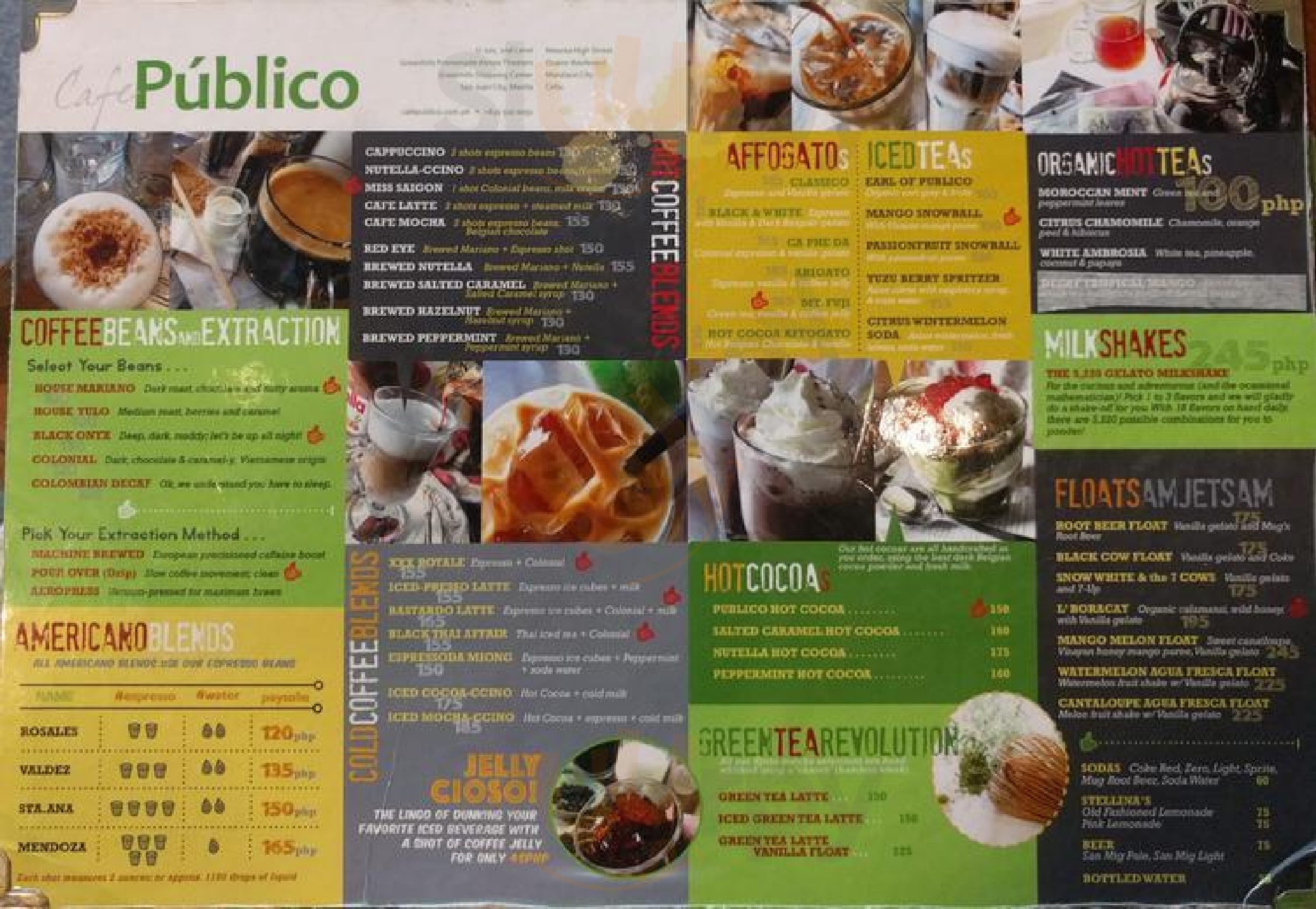 Cafe Publico San Juan Menu - 1