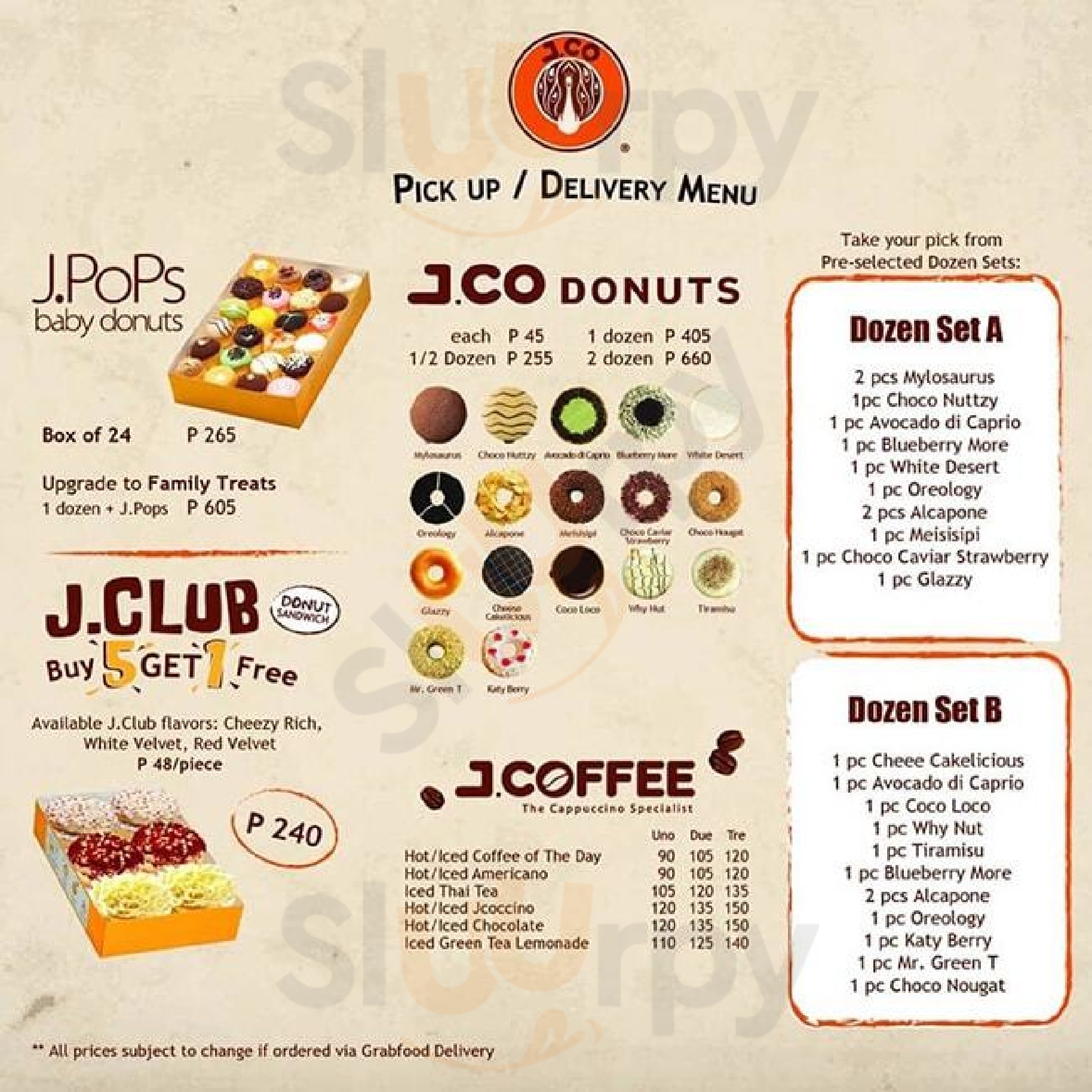 J.co Donuts & Coffee Quezon City Menu - 1