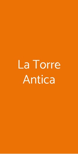 La Torre Antica, Gambassi Terme